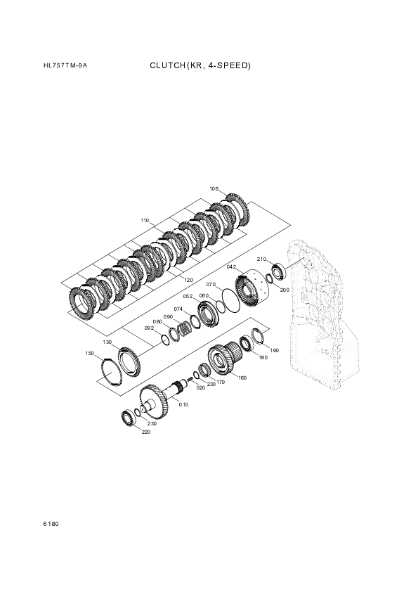 drawing for Hyundai Construction Equipment ZGAQ-01828 - RING-RETAINER