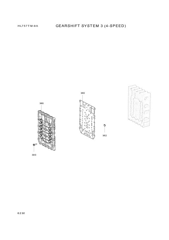 drawing for Hyundai Construction Equipment ZGAQ-01456 - PLATE-DUCT (figure 2)
