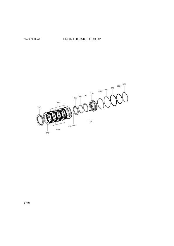 drawing for Hyundai Construction Equipment ZGAQ-02507 - RING-SUPPORT