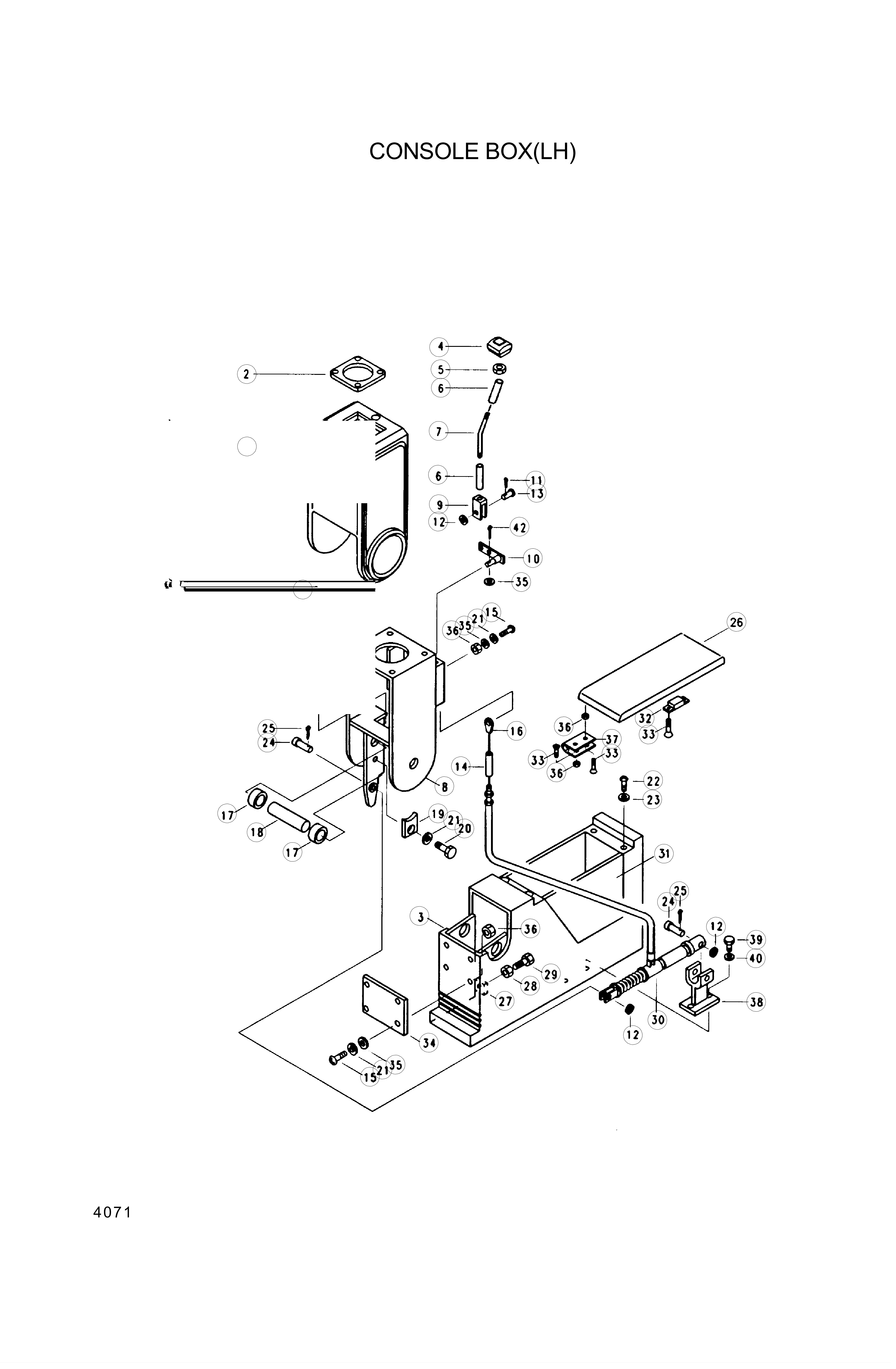 drawing for Hyundai Construction Equipment S461-200257 - PIN-SPLIT (figure 1)