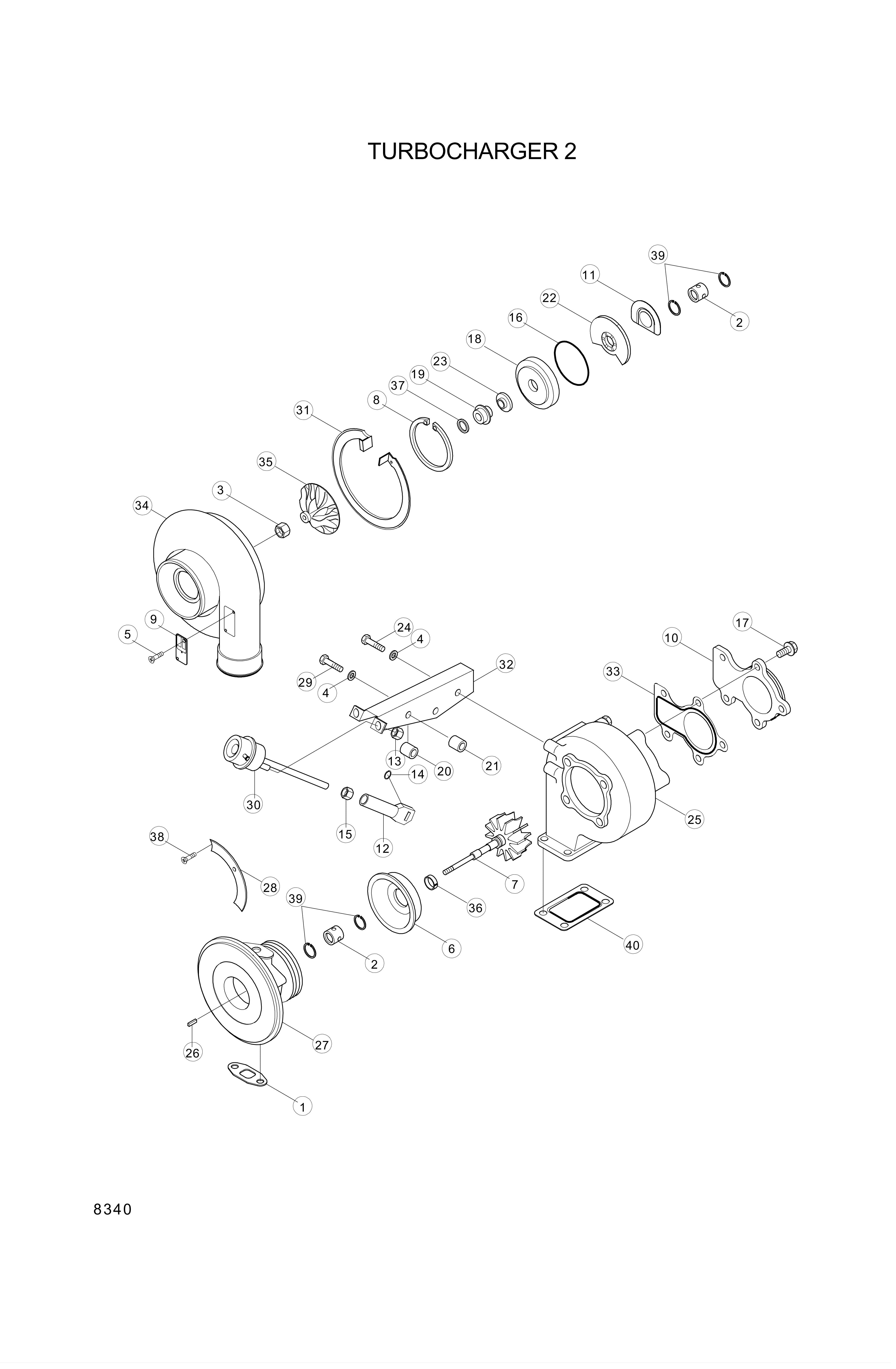 drawing for Hyundai Construction Equipment 3527759 - CONNECTION-ADAPT (figure 1)