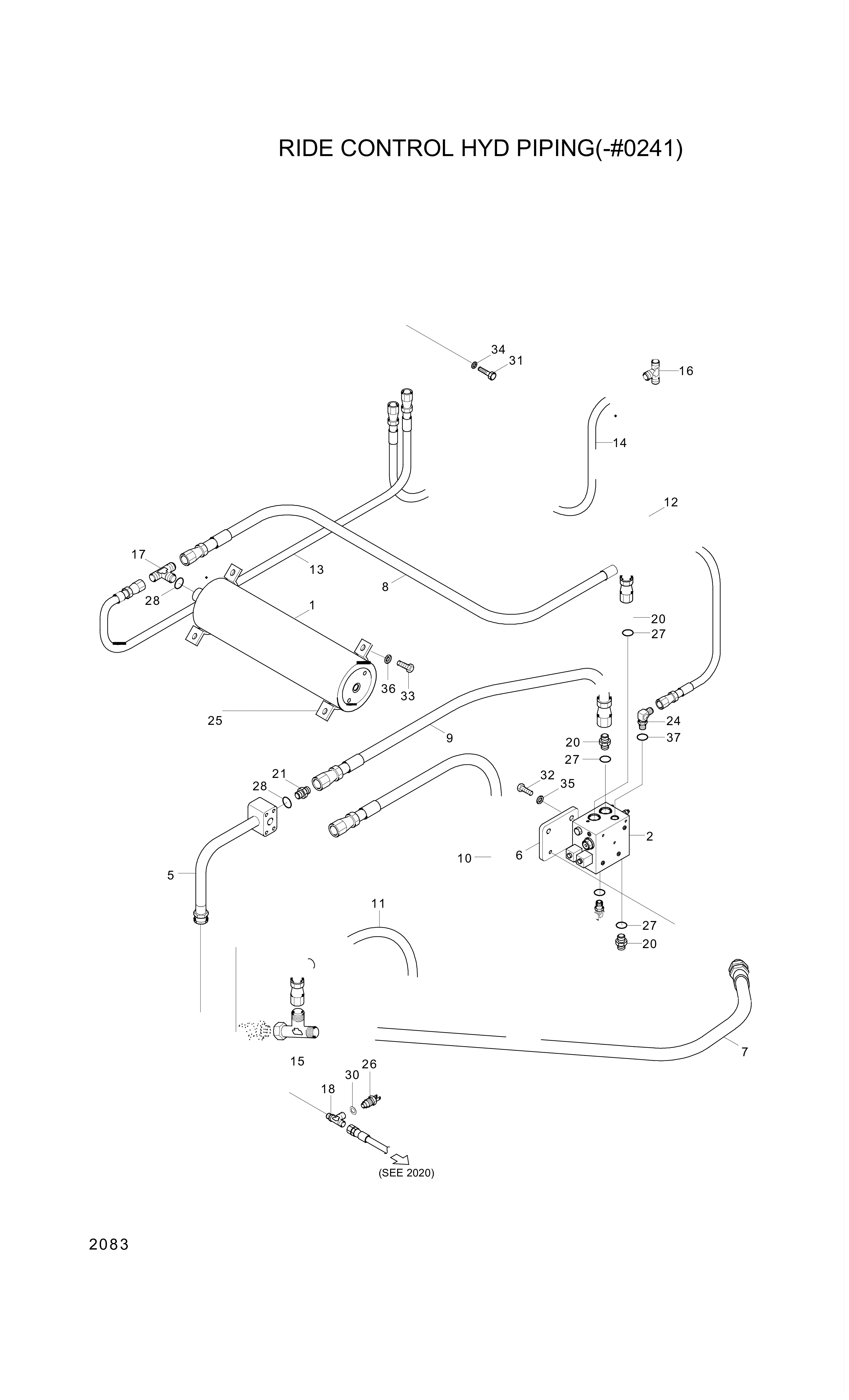 drawing for Hyundai Construction Equipment S401-082002 - WASHER-PLAIN (figure 1)