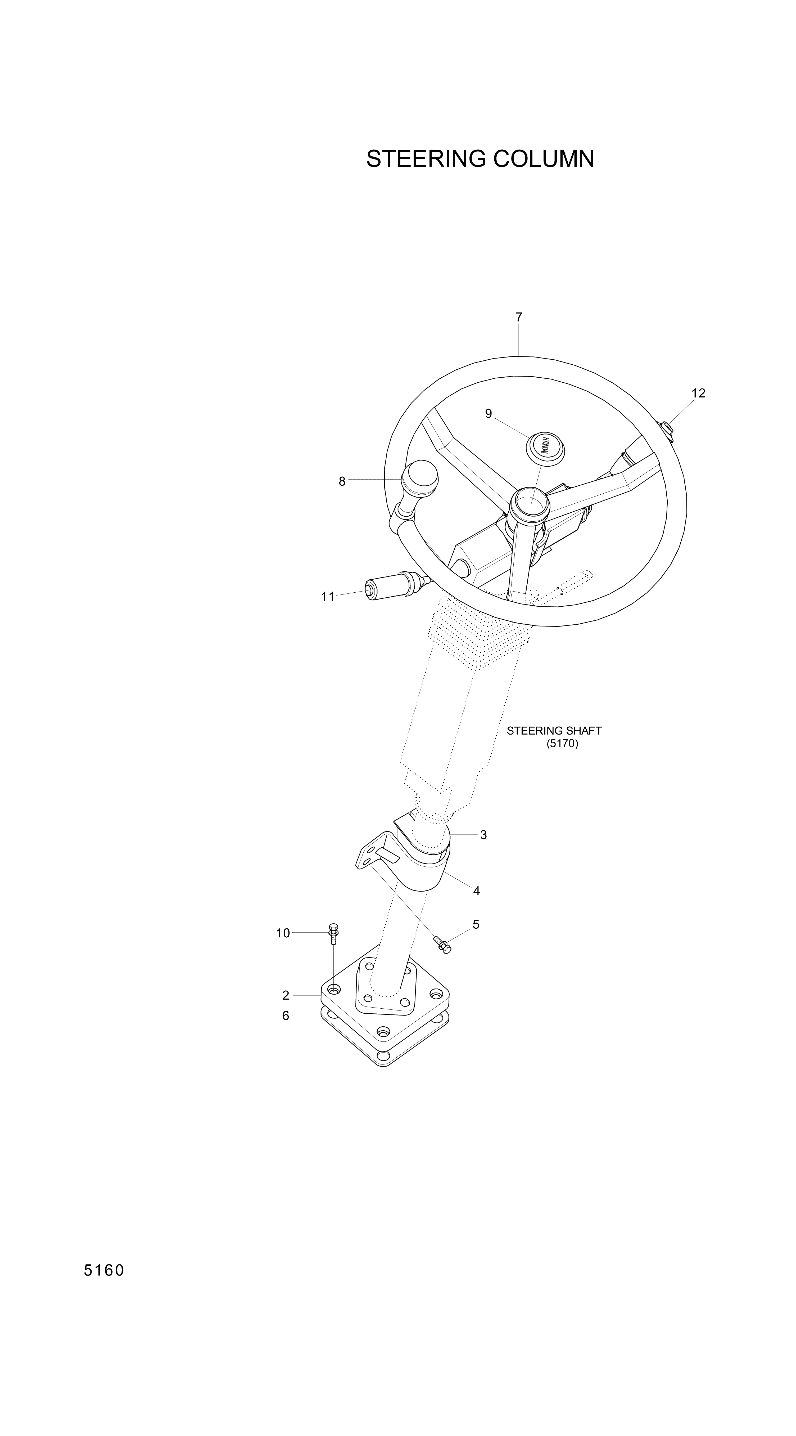 drawing for Hyundai Construction Equipment 0501-216-209 - RANGE SELECTOR (figure 3)