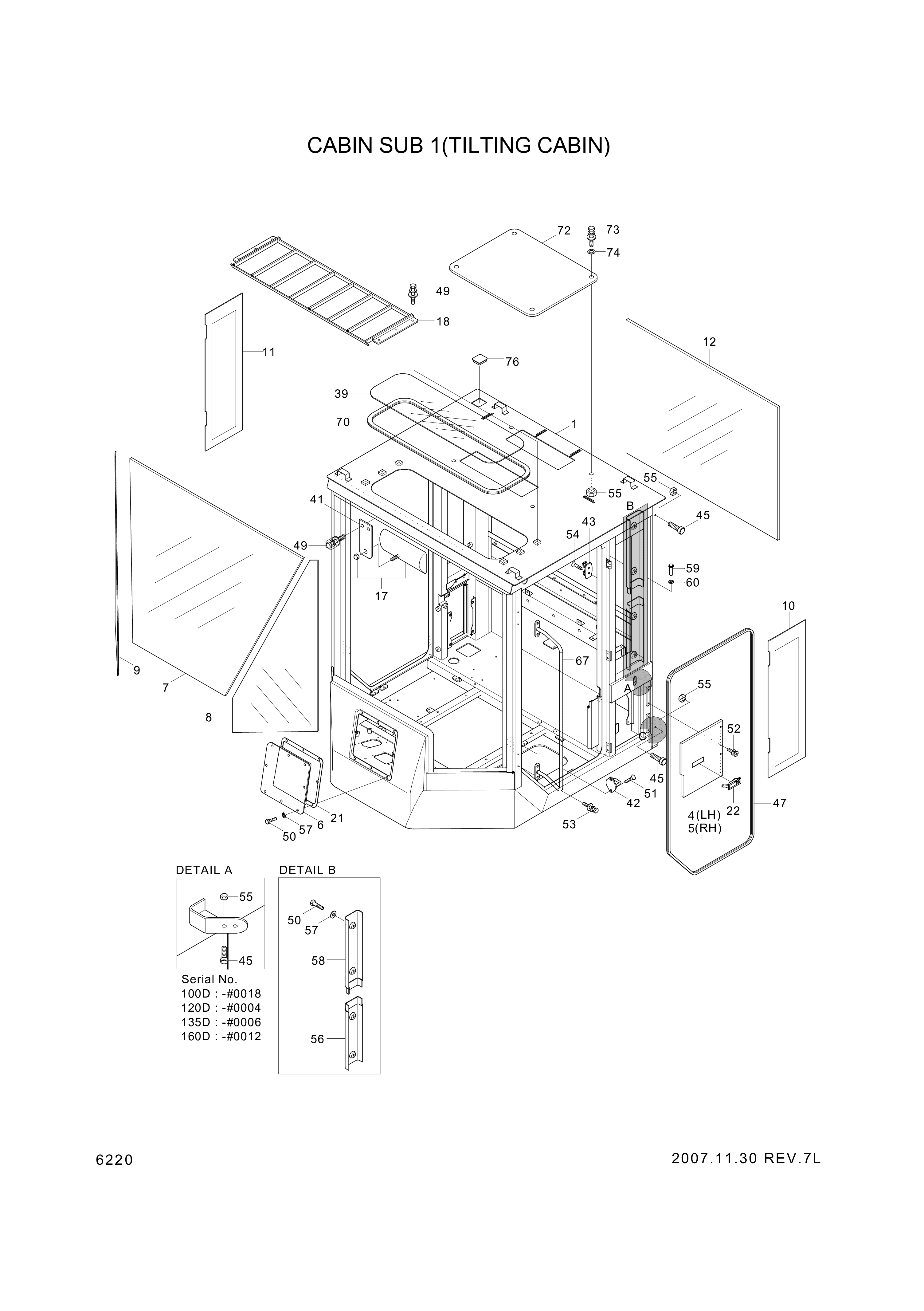 drawing for Hyundai Construction Equipment S141-080166 - BOLT-FLAT (figure 4)