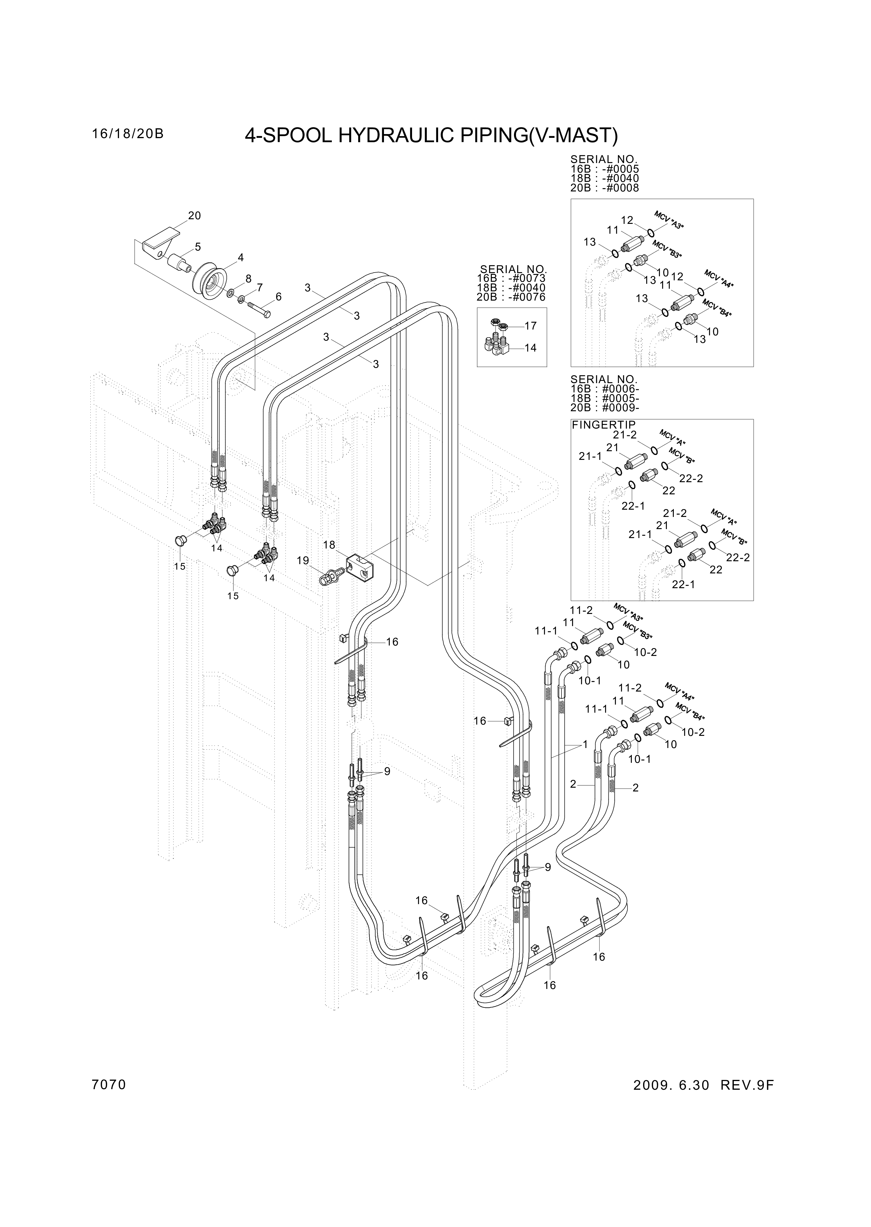 drawing for Hyundai Construction Equipment P933-043030 - HOSE ASSY-ORFS&THD (figure 3)