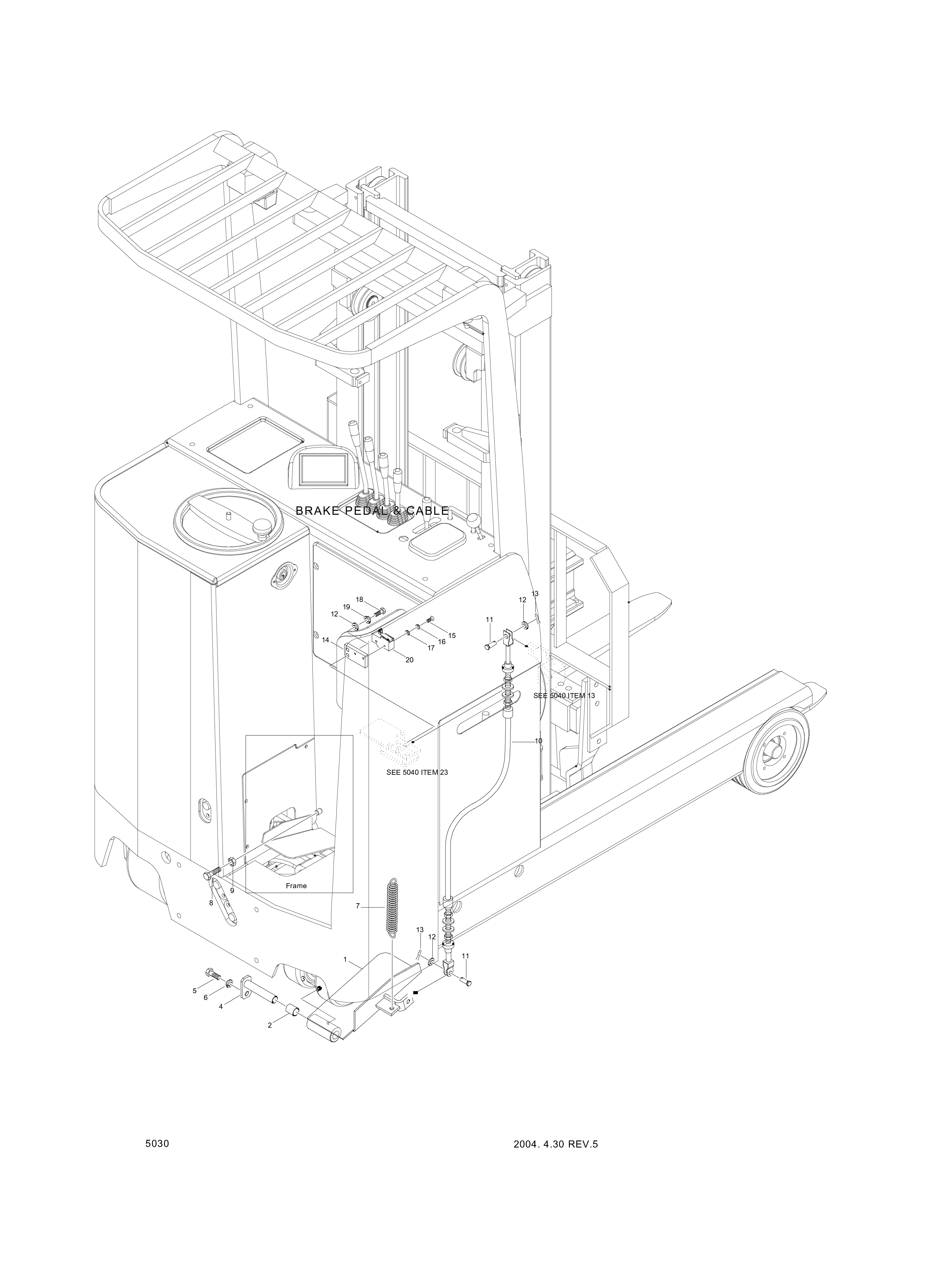 drawing for Hyundai Construction Equipment S403-041002 - WASHER-PLAIN (figure 1)
