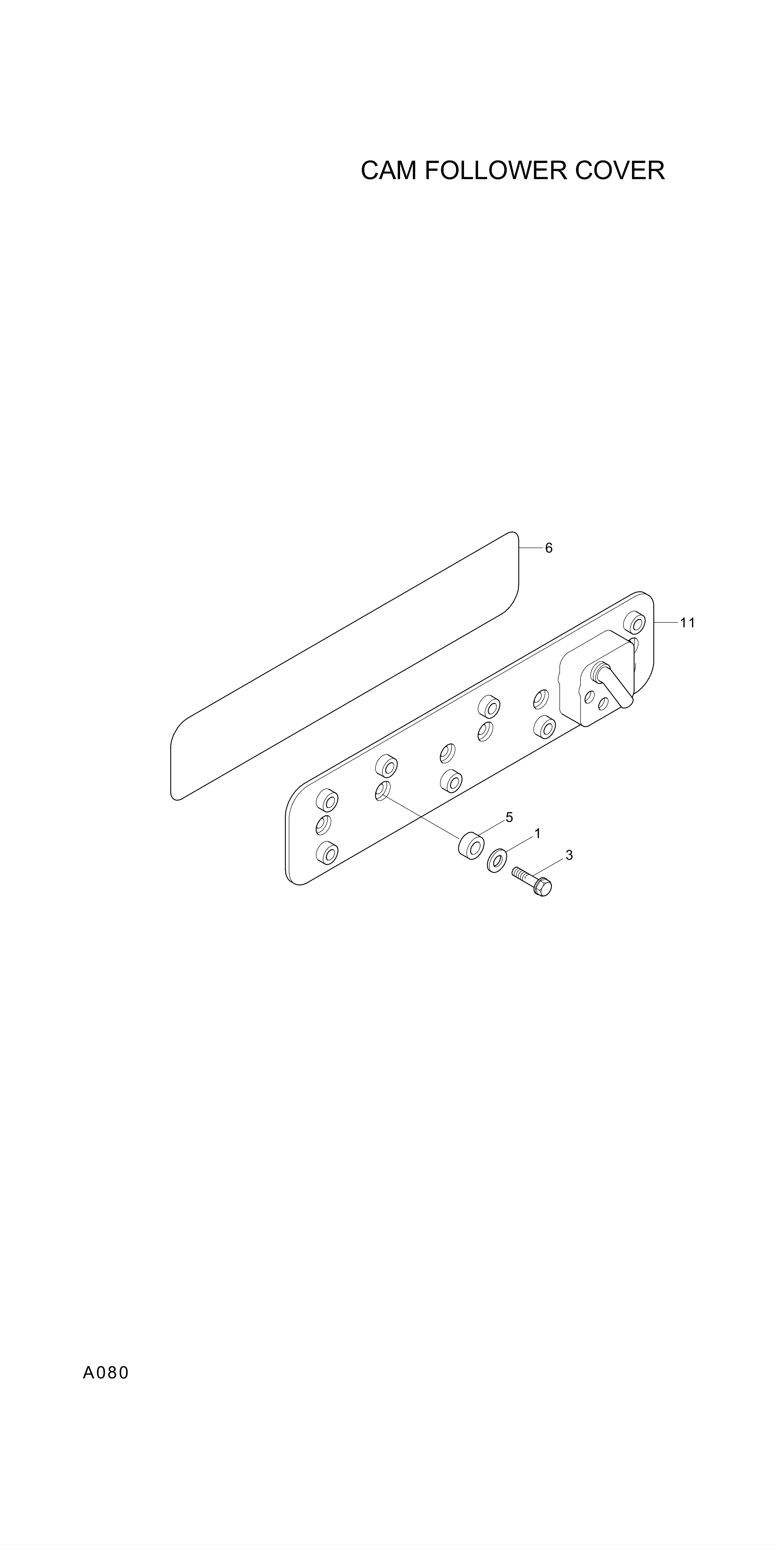 drawing for Hyundai Construction Equipment YUBP-07021 - SCREW (figure 2)
