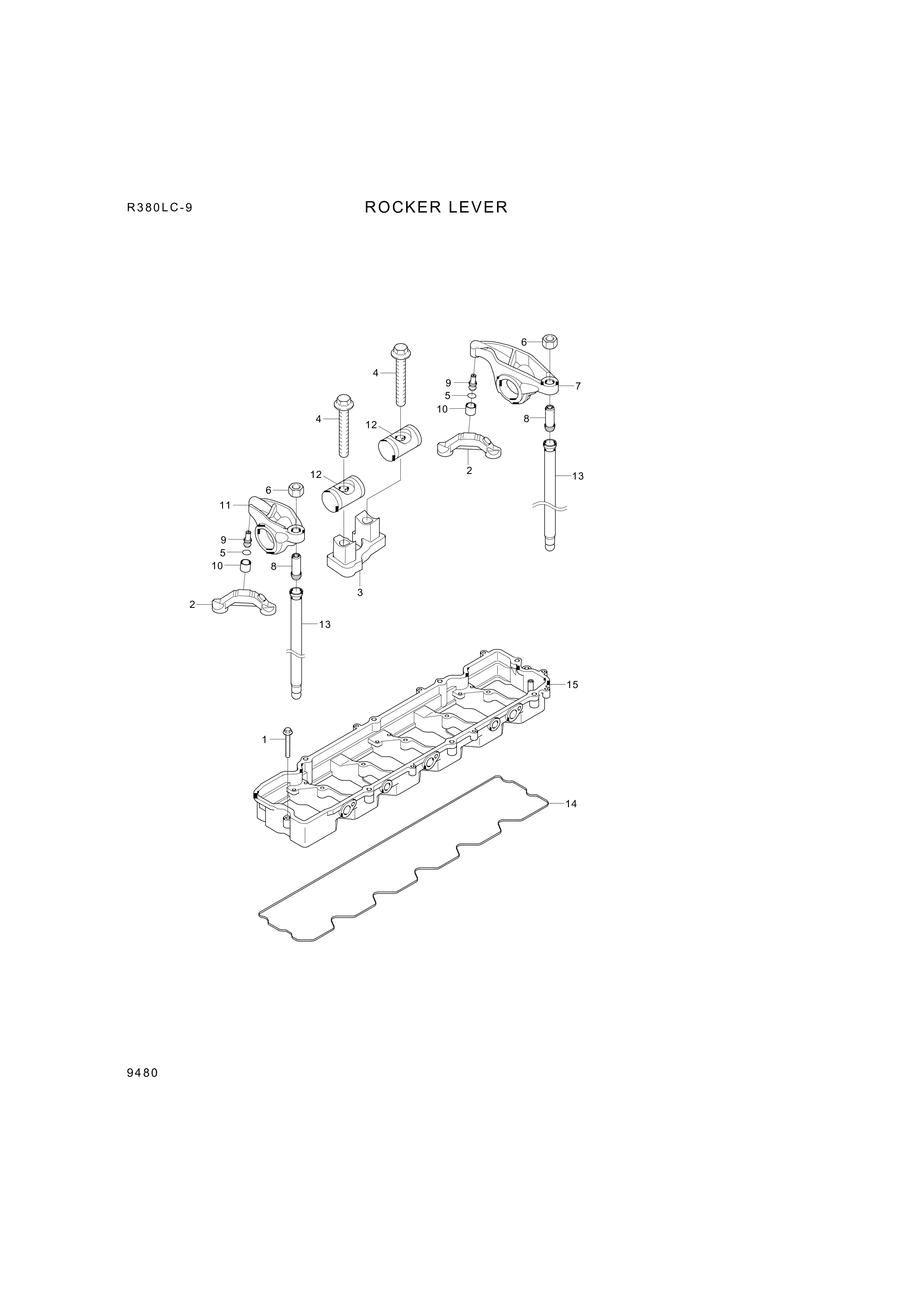 drawing for Hyundai Construction Equipment YUBP-06986 - SCREW-HEX FLG (figure 4)