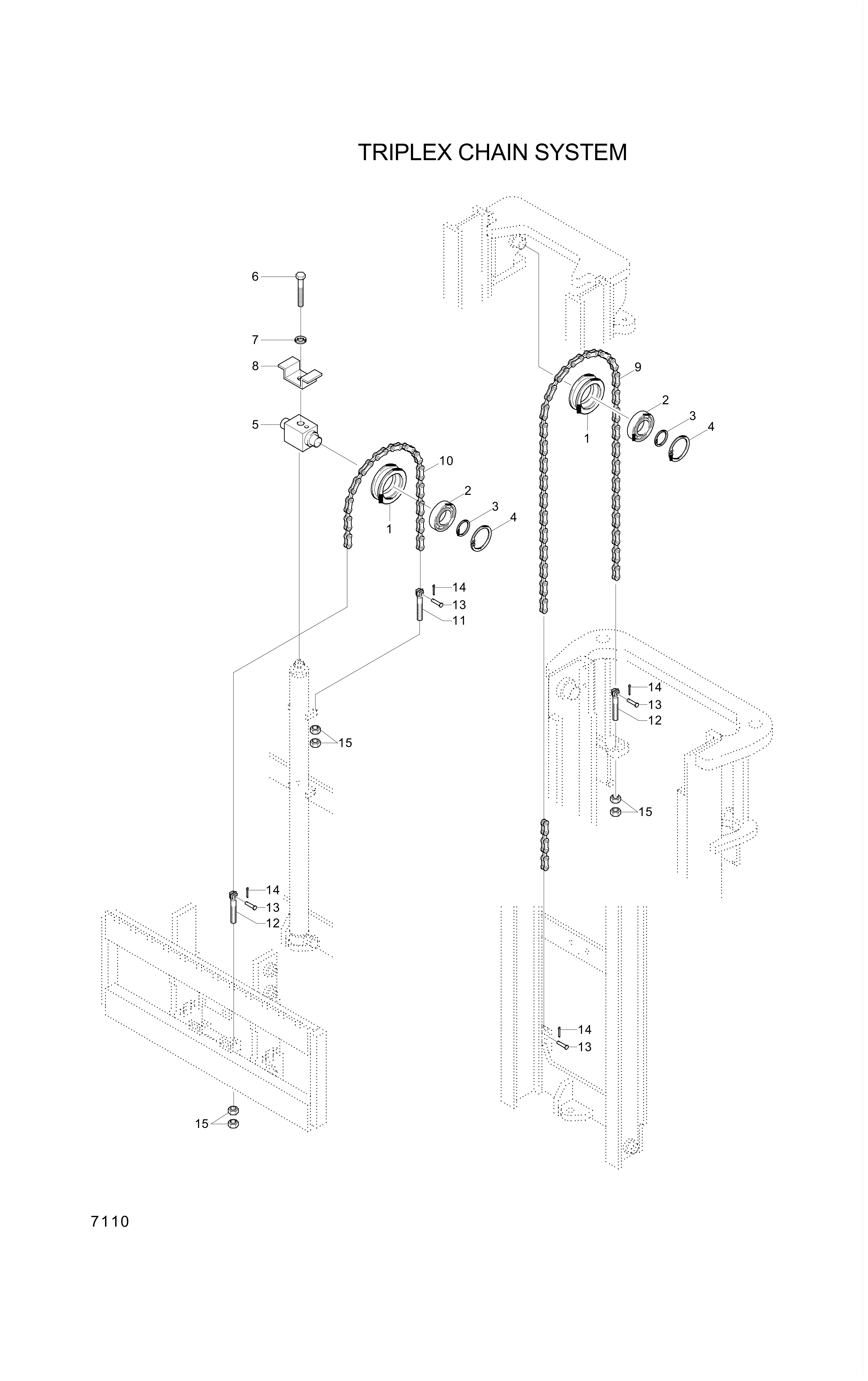 drawing for Hyundai Construction Equipment XKAH-02391 - BOLT-HEX (figure 2)
