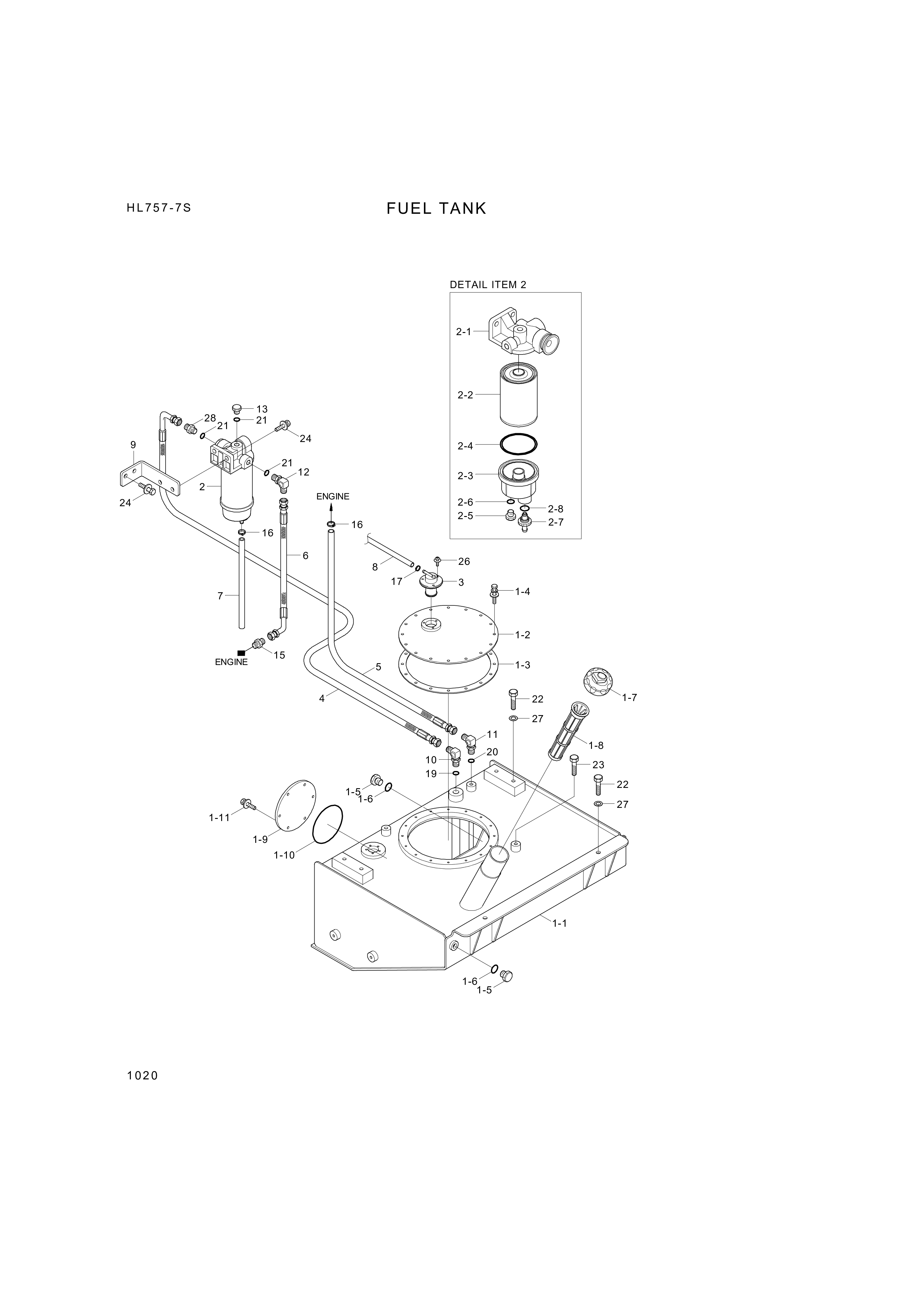 drawing for Hyundai Construction Equipment P010-530004 - CONNECTOR (figure 3)
