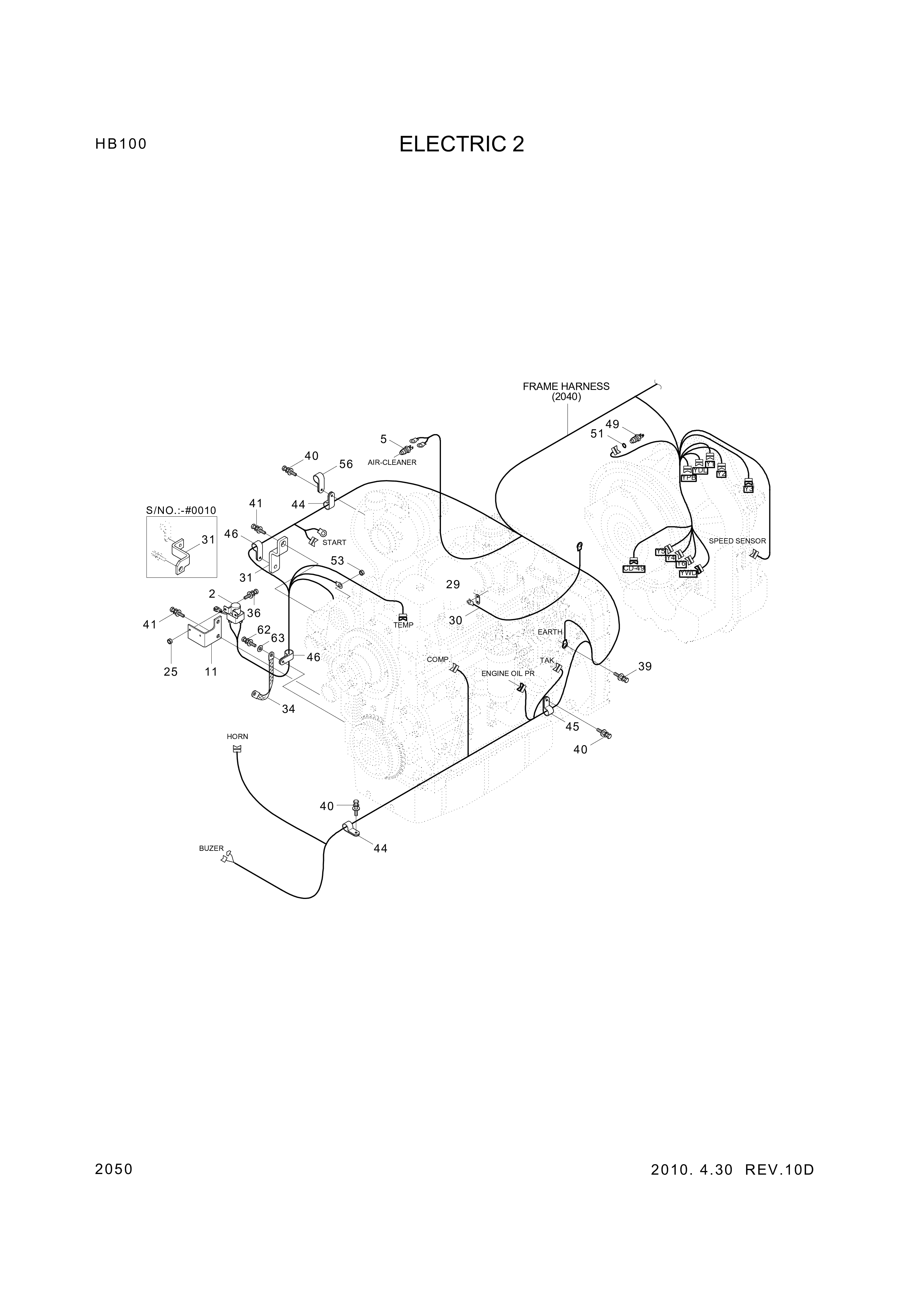 drawing for Hyundai Construction Equipment S431-120002 - WASHER-LOCK (figure 3)