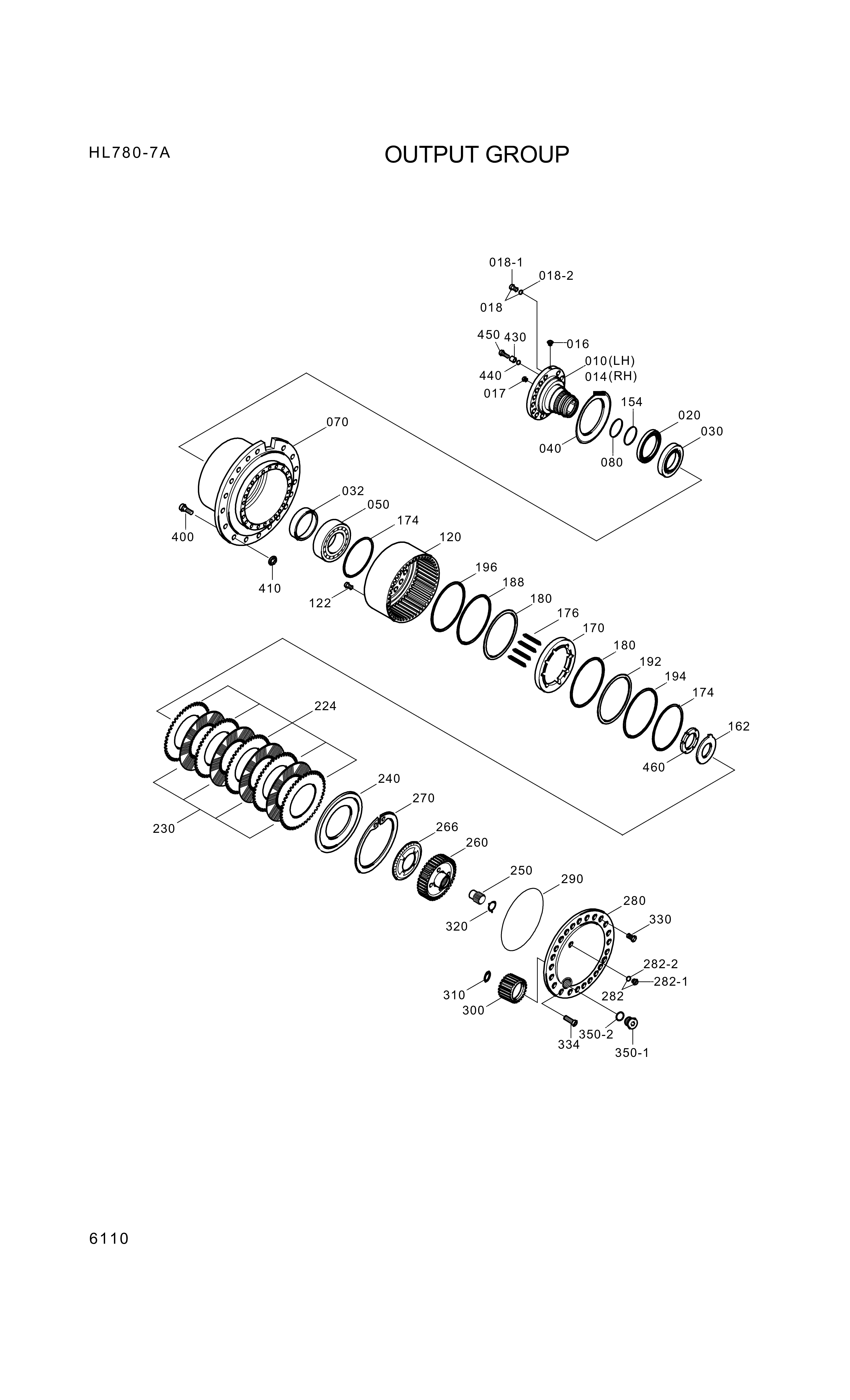 drawing for Hyundai Construction Equipment 0734-319-425 - CASSETTE RING