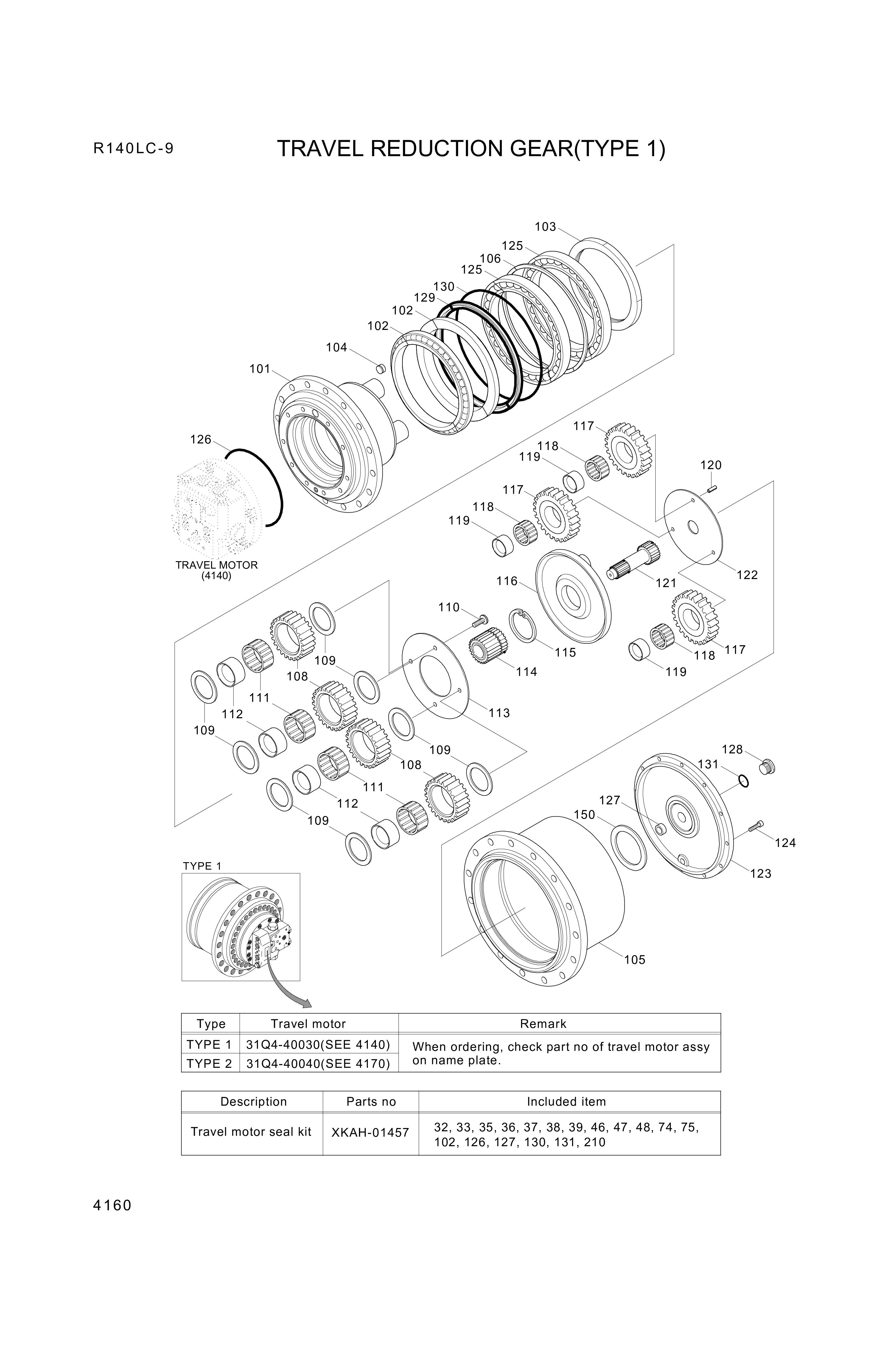 drawing for Hyundai Construction Equipment XKAH-01205 - SEAL-FLOATING (figure 1)