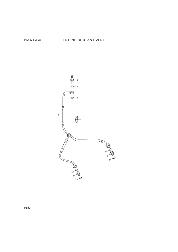 drawing for Hyundai Construction Equipment YUBP-04673 - O-RING (figure 1)