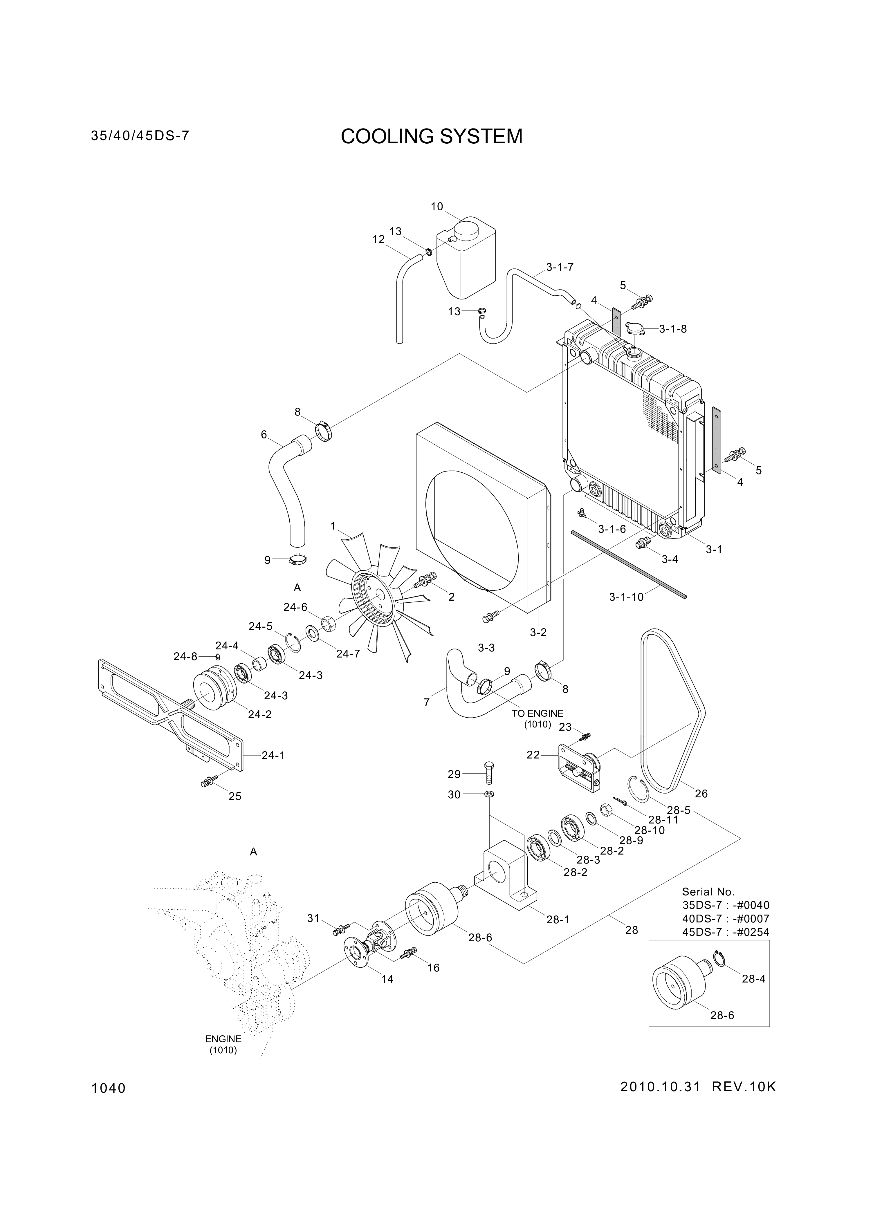 drawing for Hyundai Construction Equipment S403-241006 - WASHER-PLAIN (figure 3)