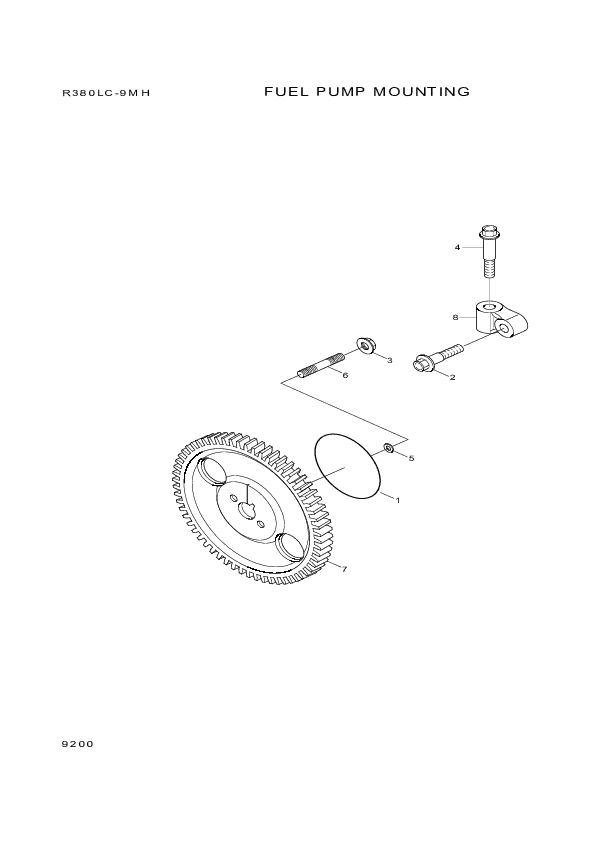 drawing for Hyundai Construction Equipment YUBP-05261 - O-RING (figure 4)
