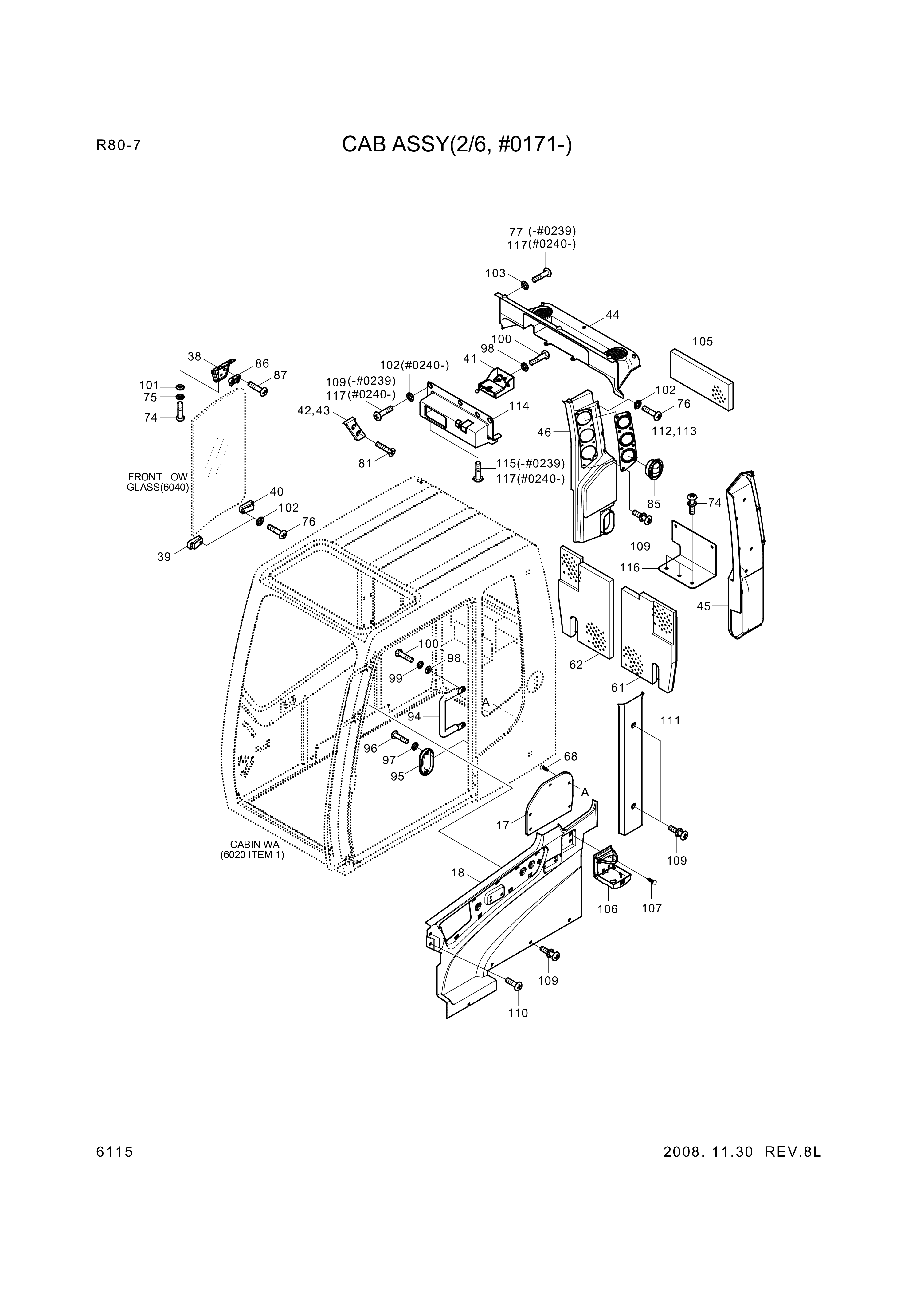 drawing for Hyundai Construction Equipment S151-050126 - BOLT-TAP (figure 5)
