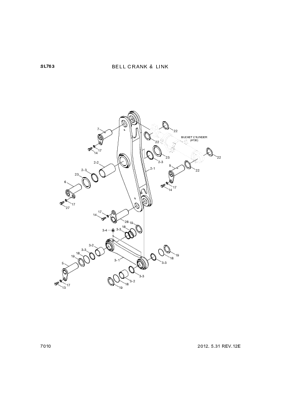 drawing for Hyundai Construction Equipment 61L6-00670 - O-RING
