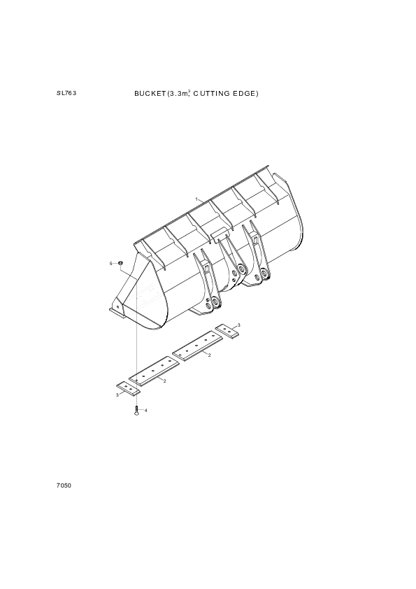drawing for Hyundai Construction Equipment S208-221003 - NUT-HEX (figure 1)