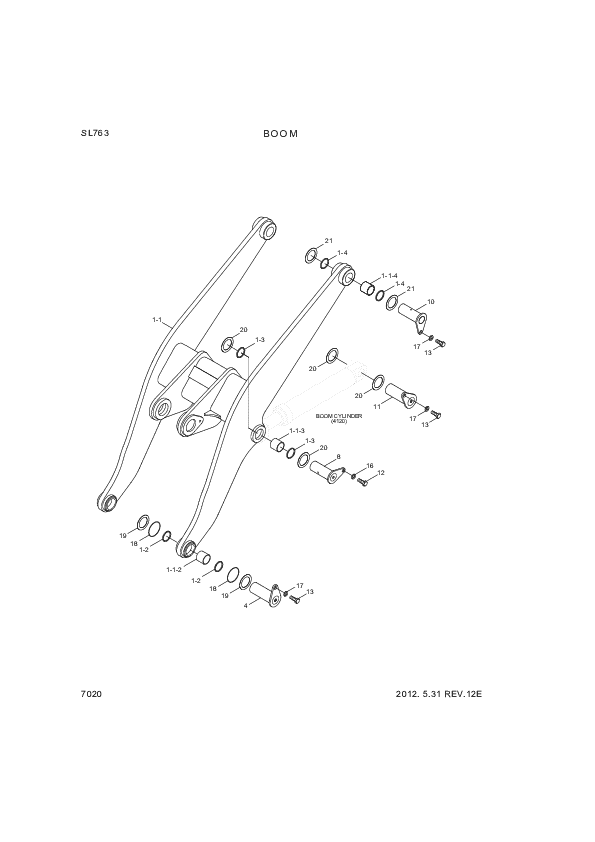 drawing for Hyundai Construction Equipment 61L6-00670 - O-RING