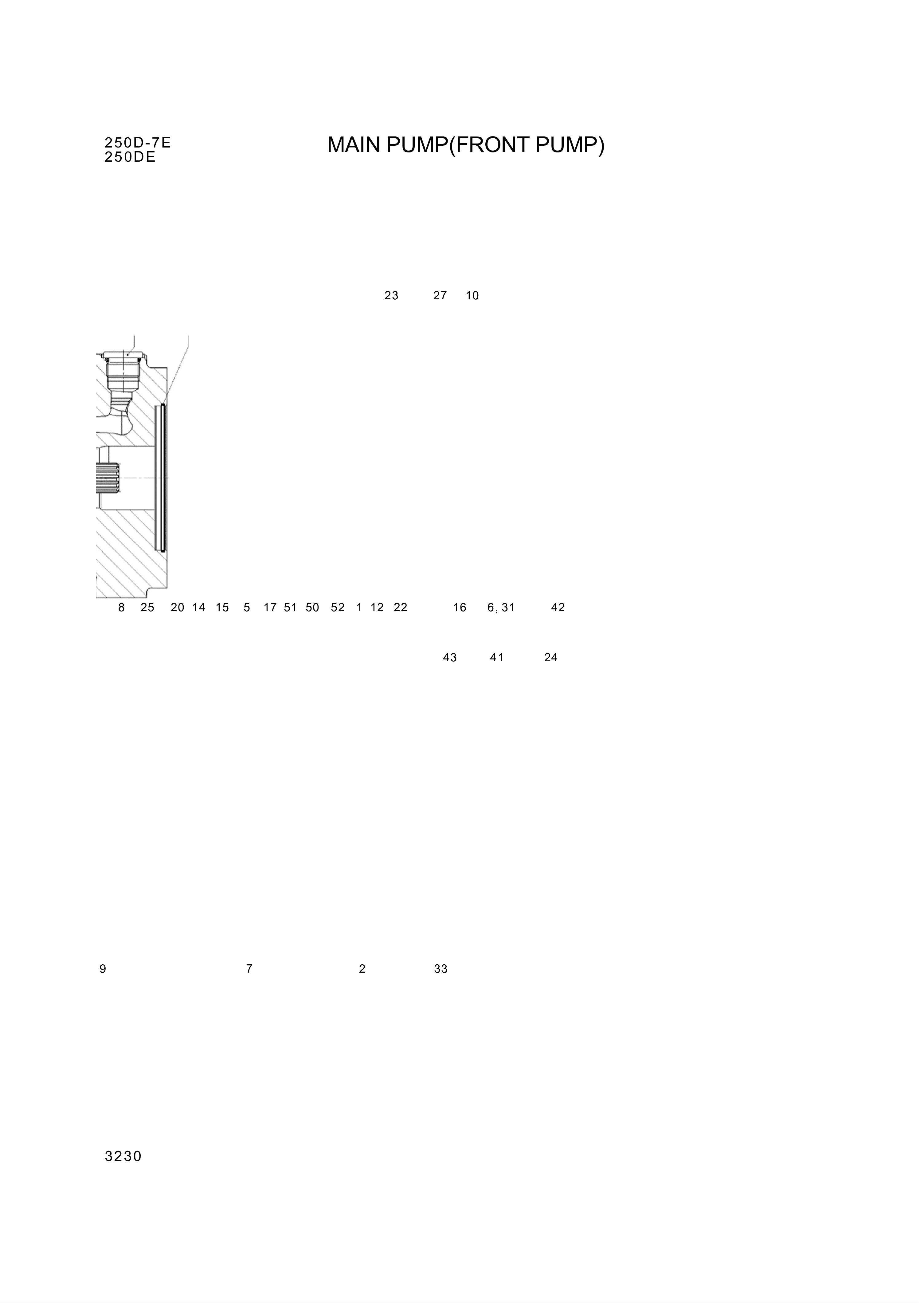 drawing for Hyundai Construction Equipment R910720224 - BEARING-TAPERROLLER