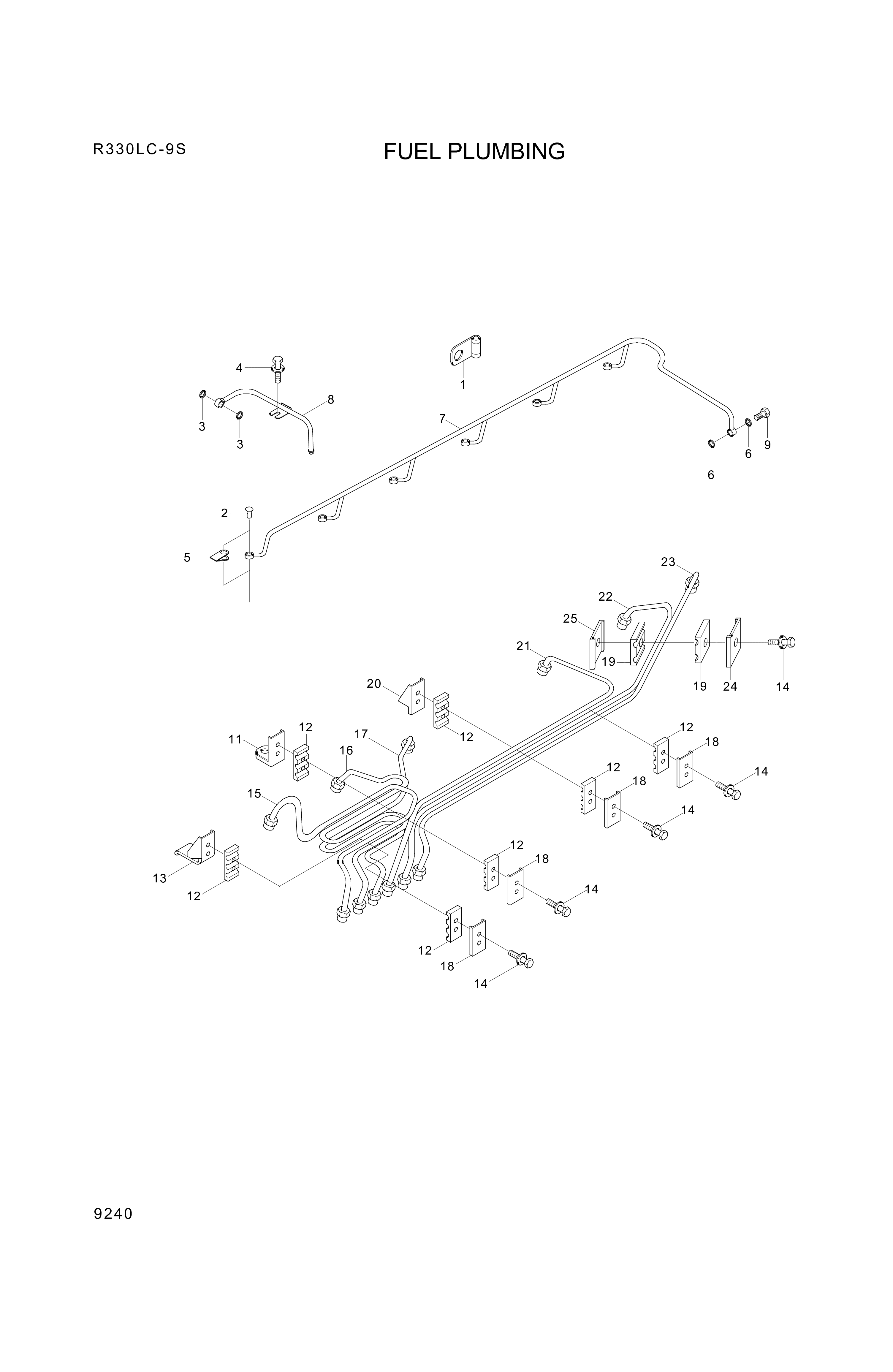 drawing for Hyundai Construction Equipment YUBP-05047 - SCREW (figure 2)