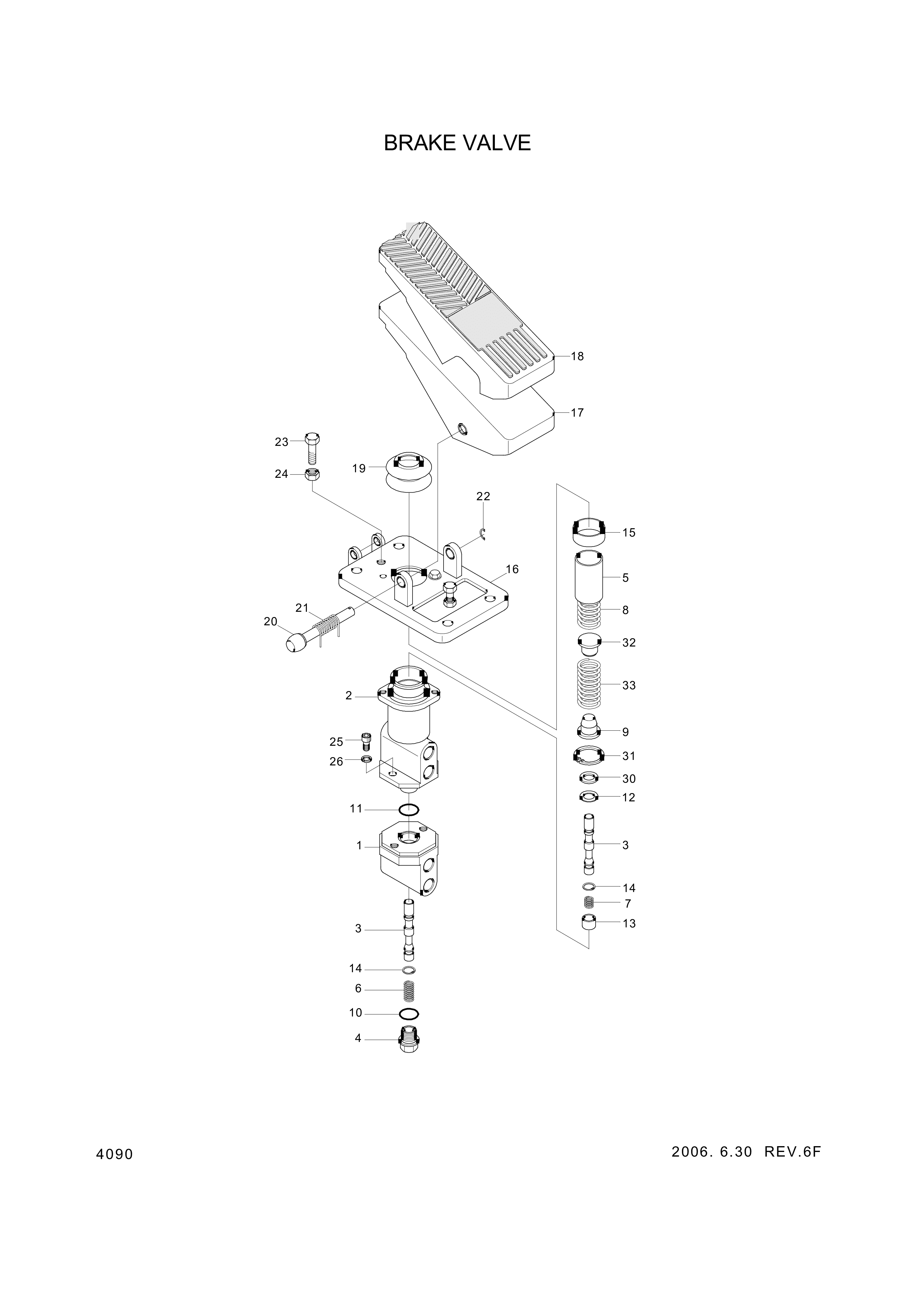 drawing for Hyundai Construction Equipment XKAK-00005 - HOLDER-BRAKE (figure 3)