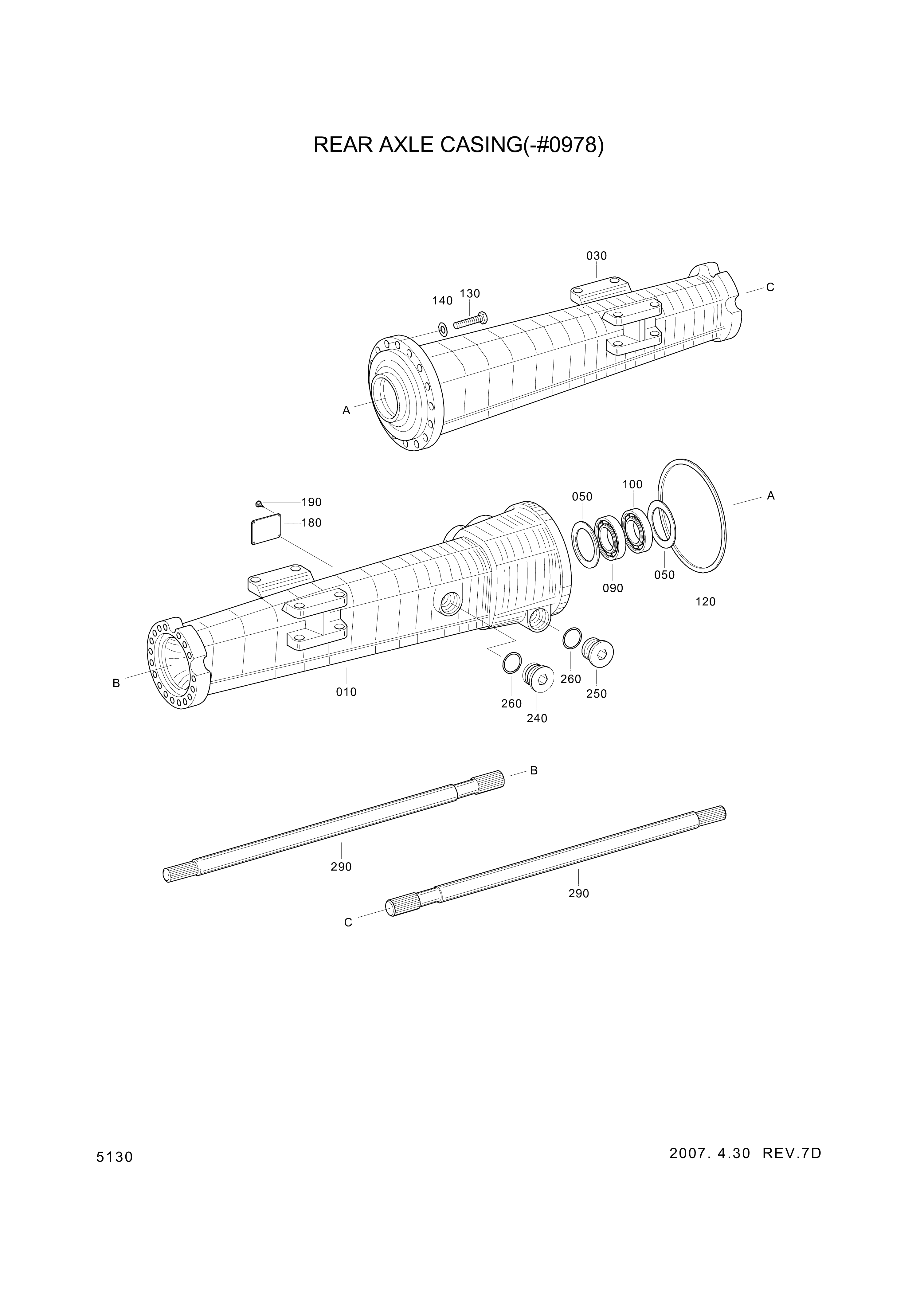 drawing for Hyundai Construction Equipment 0750-117-785 - BEARING-ROLLER