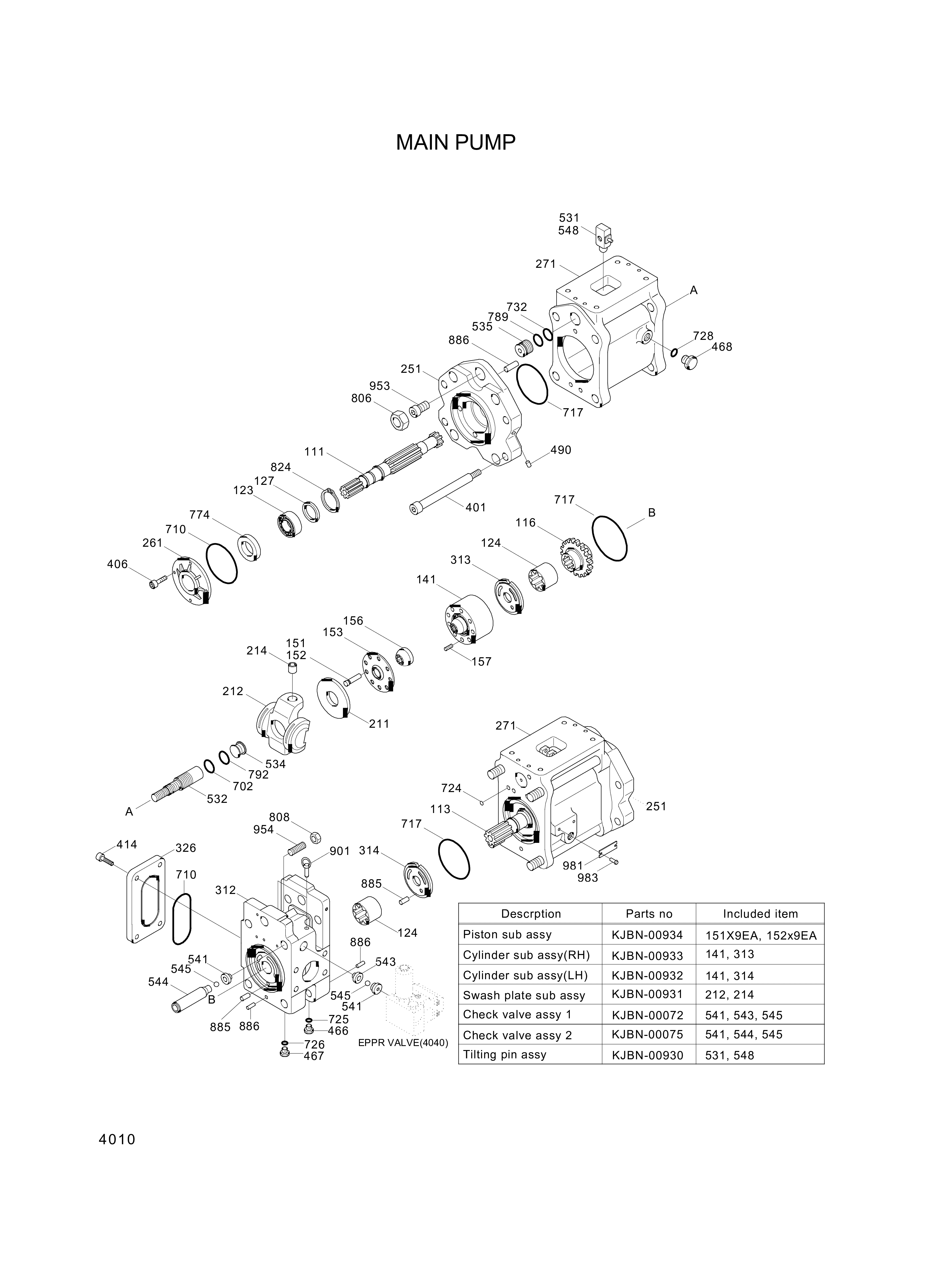 drawing for Hyundai Construction Equipment XKAH-00247 - CASE-PUMP (figure 5)