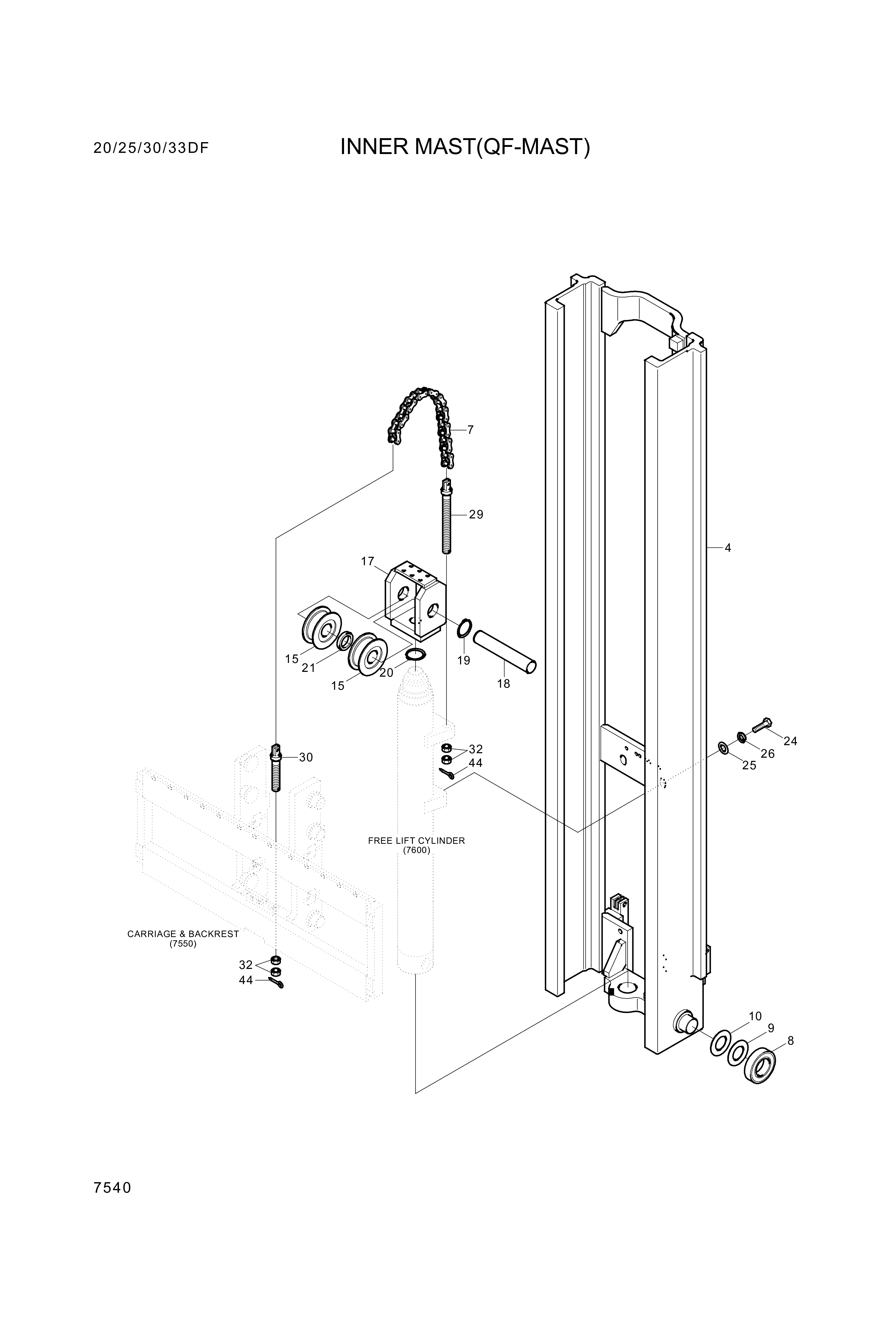drawing for Hyundai Construction Equipment S403-141002 - WASHER-PLAIN (figure 5)