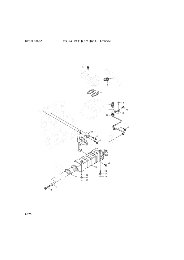 drawing for Hyundai Construction Equipment YUBP-04821 - UNION-MALE (figure 3)