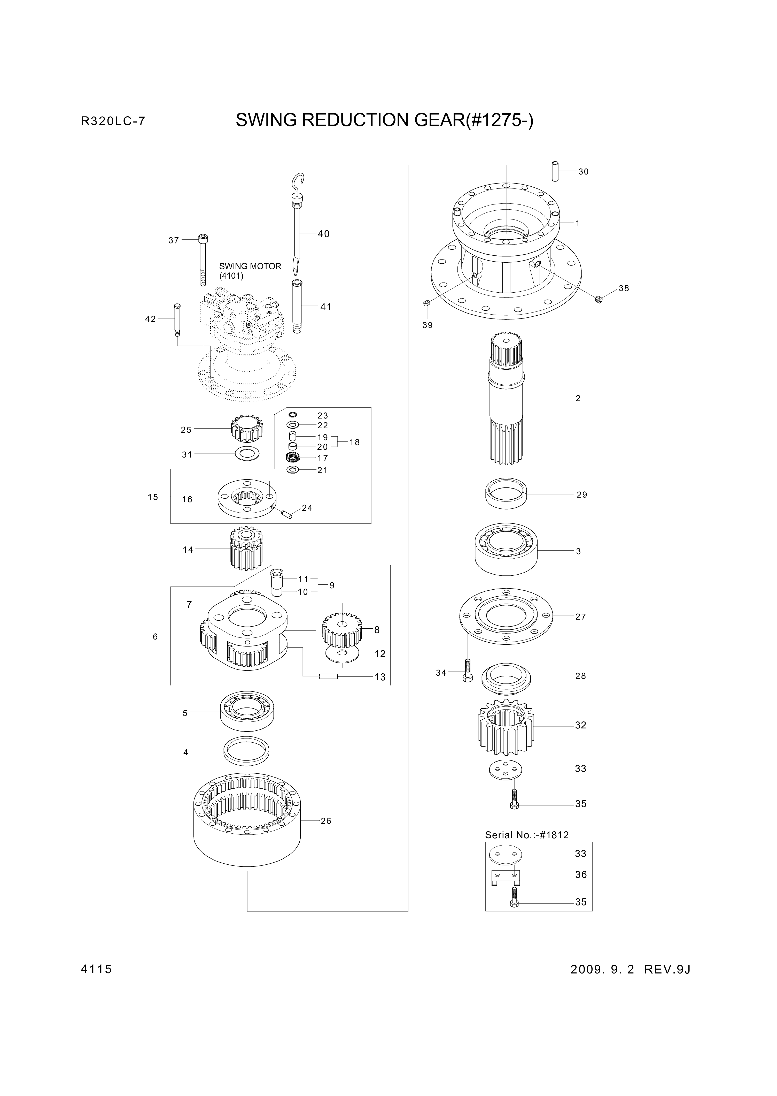 drawing for Hyundai Construction Equipment XKAQ-00119 - SEAL-OIL (figure 4)