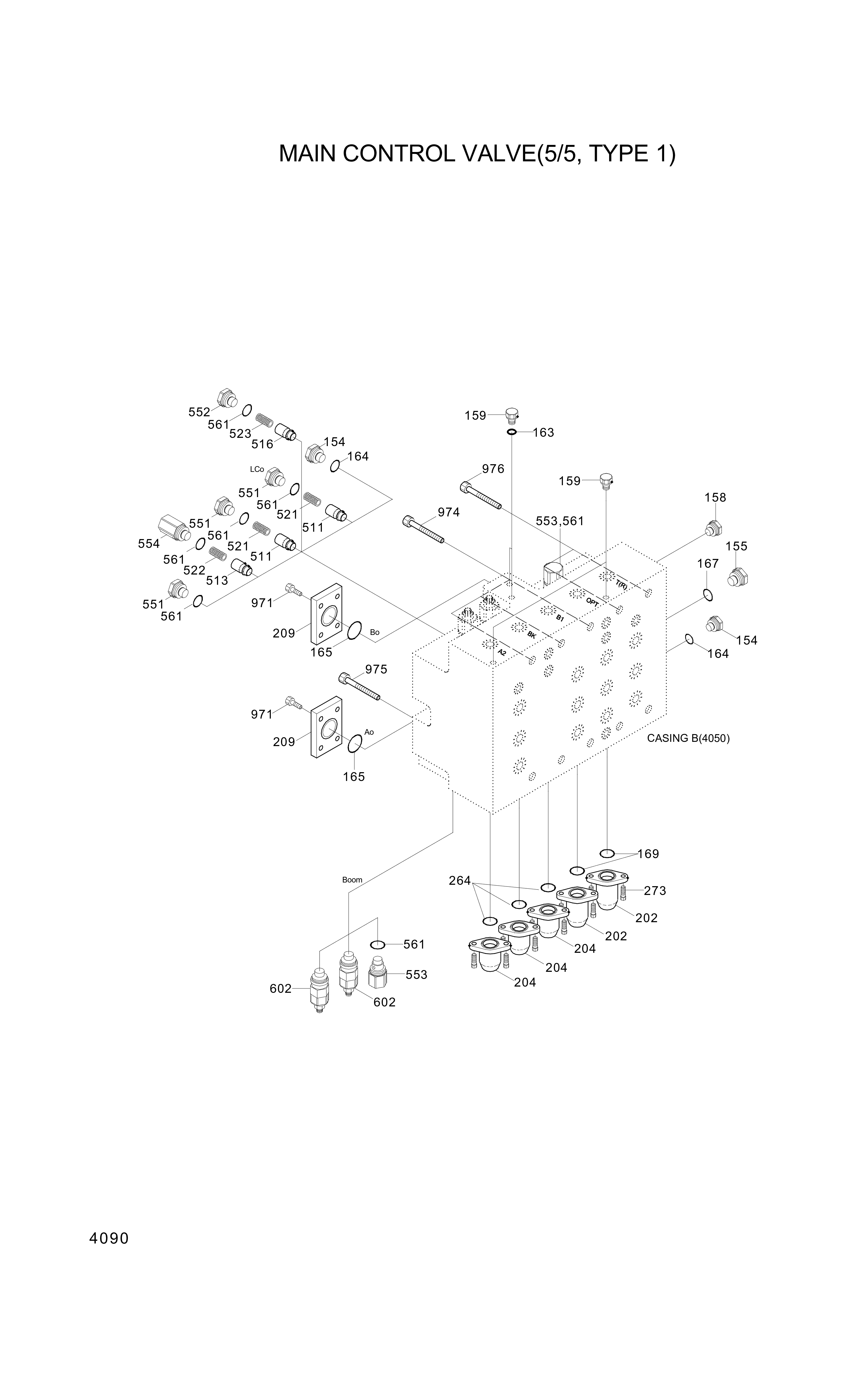 drawing for Hyundai Construction Equipment 131186 - PLUG (figure 4)