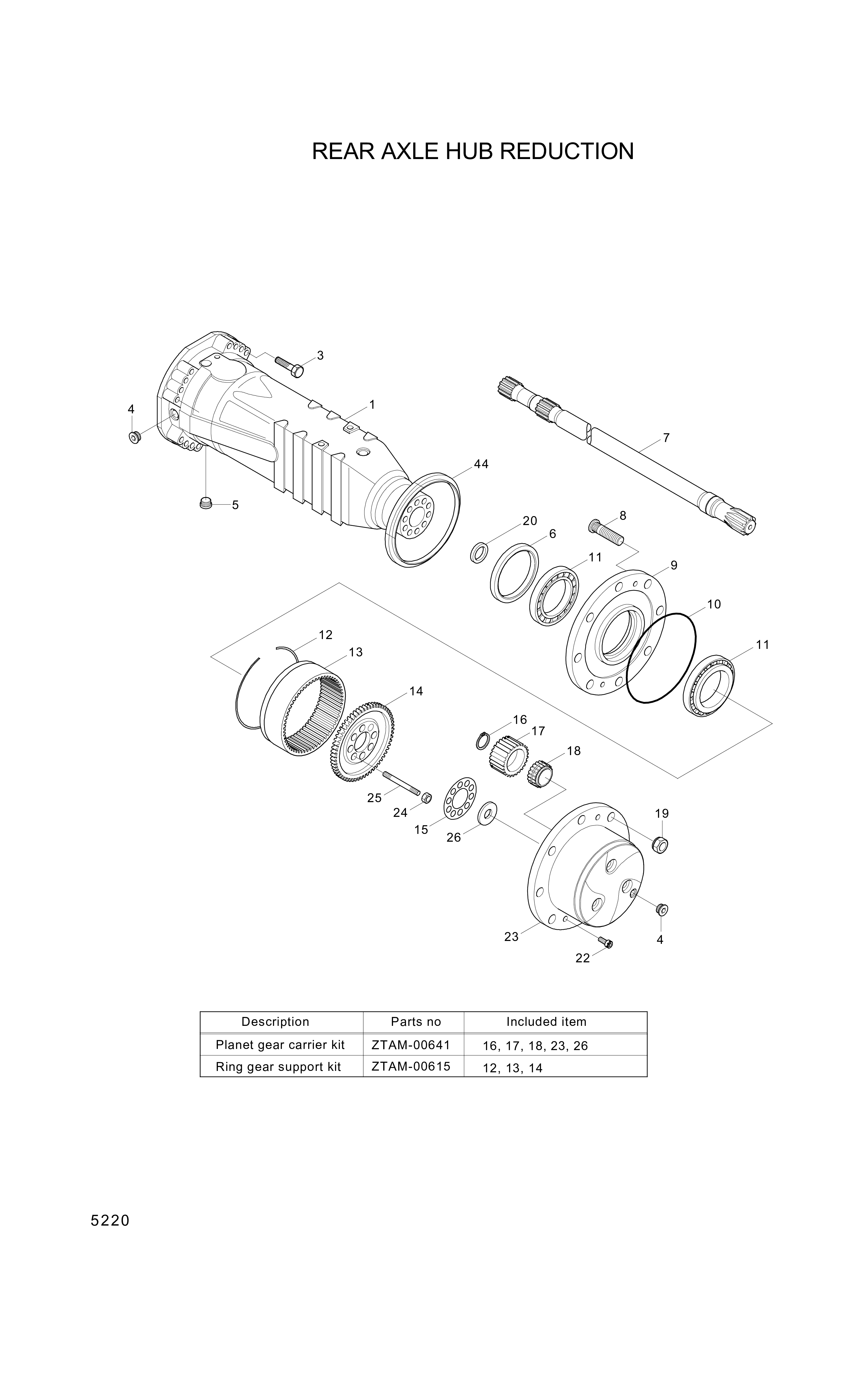 drawing for Hyundai Construction Equipment 1760702902 - O-Ring (figure 3)