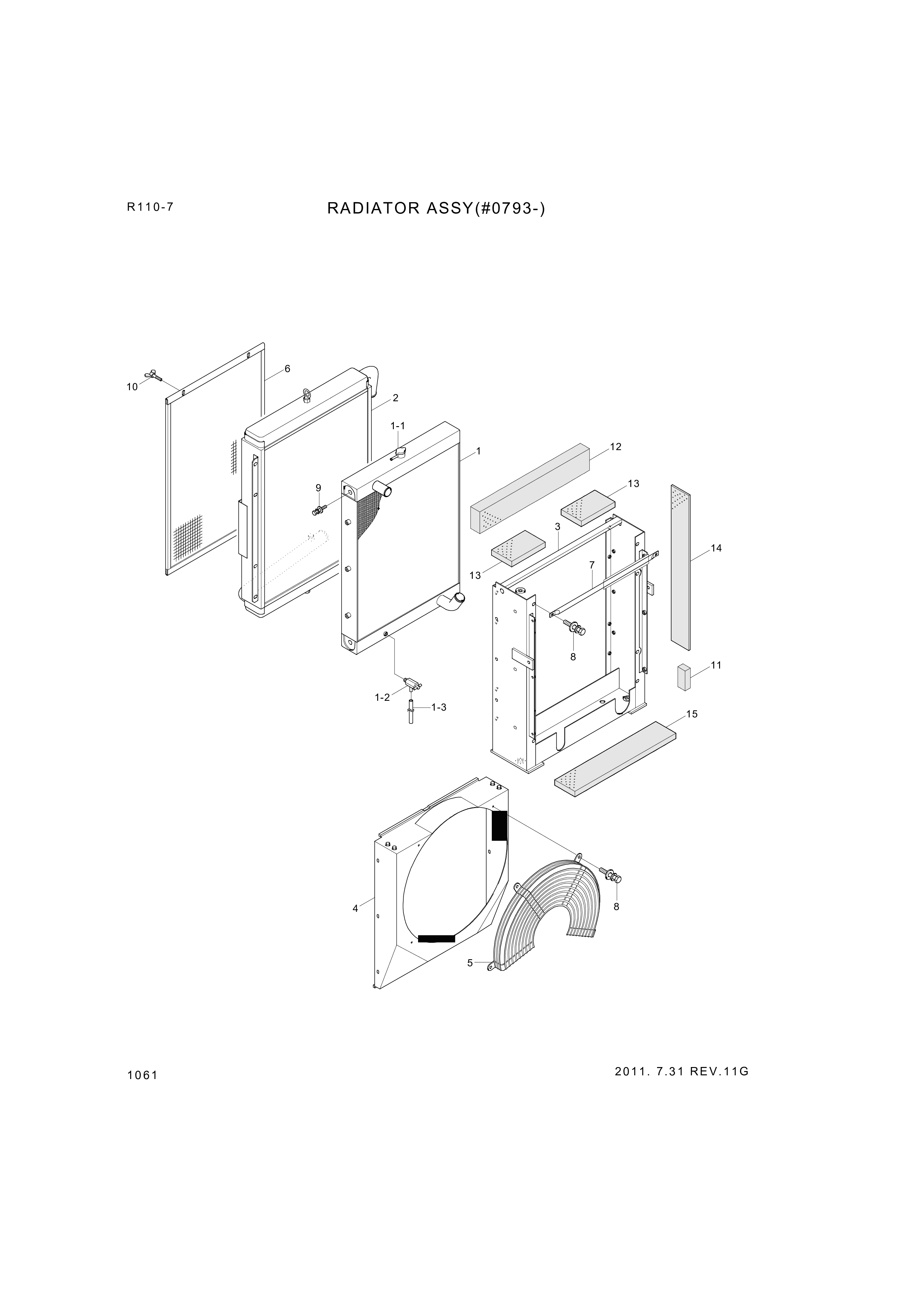 drawing for Hyundai Construction Equipment P04 - COCK-DRAIN (figure 2)