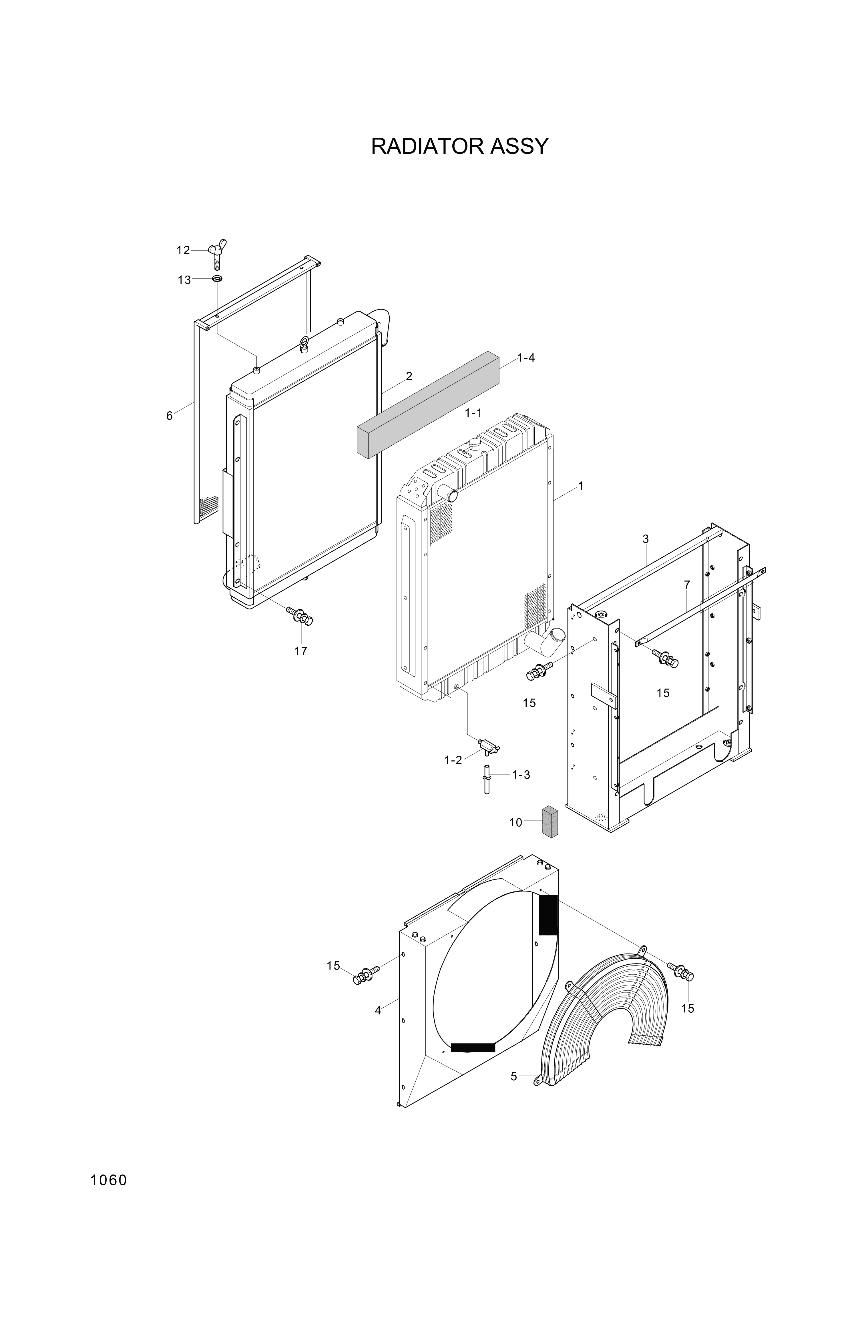 drawing for Hyundai Construction Equipment P04 - COCK-DRAIN (figure 3)