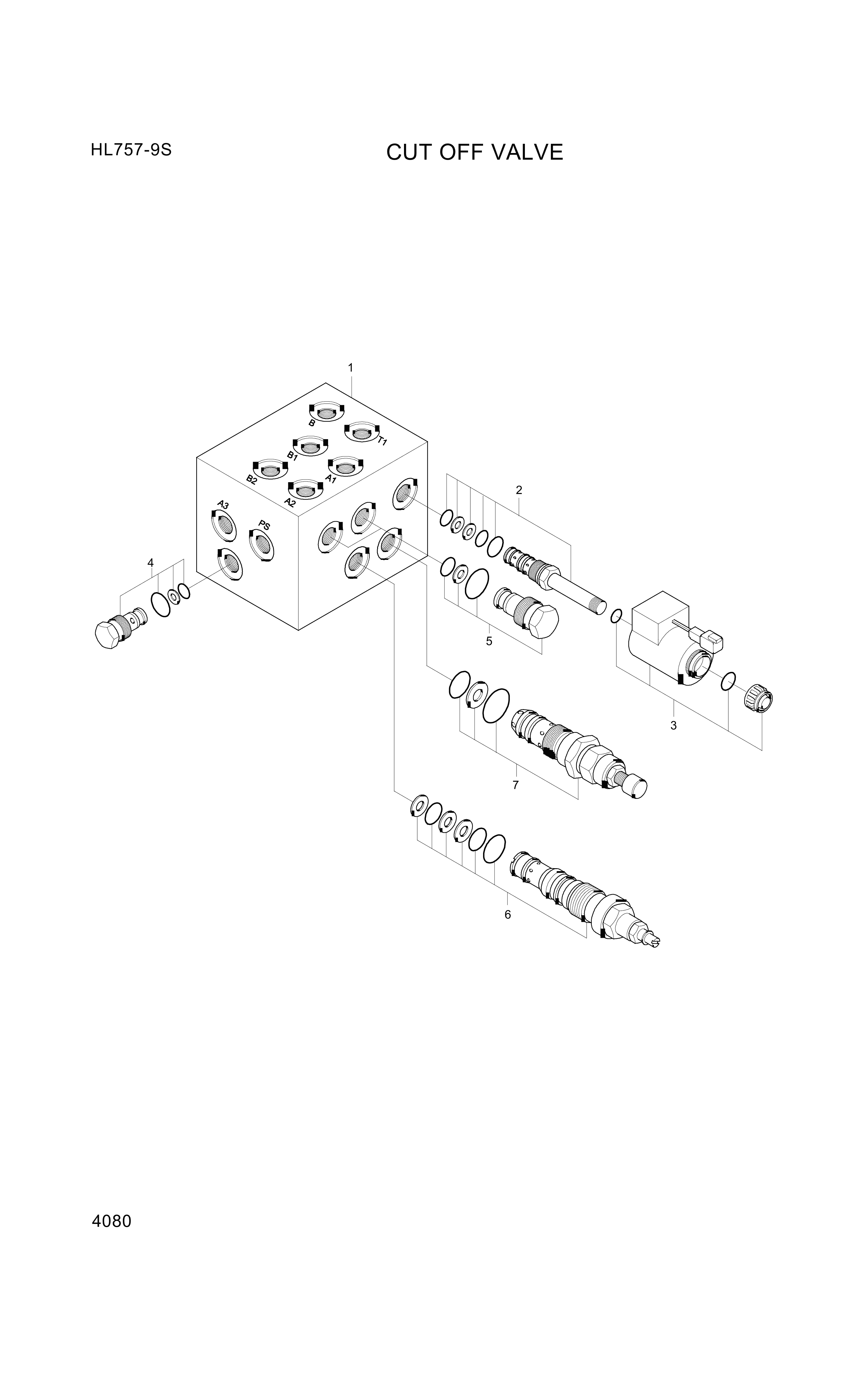 drawing for Hyundai Construction Equipment XKAL-00064 - SEAL KIT (figure 3)