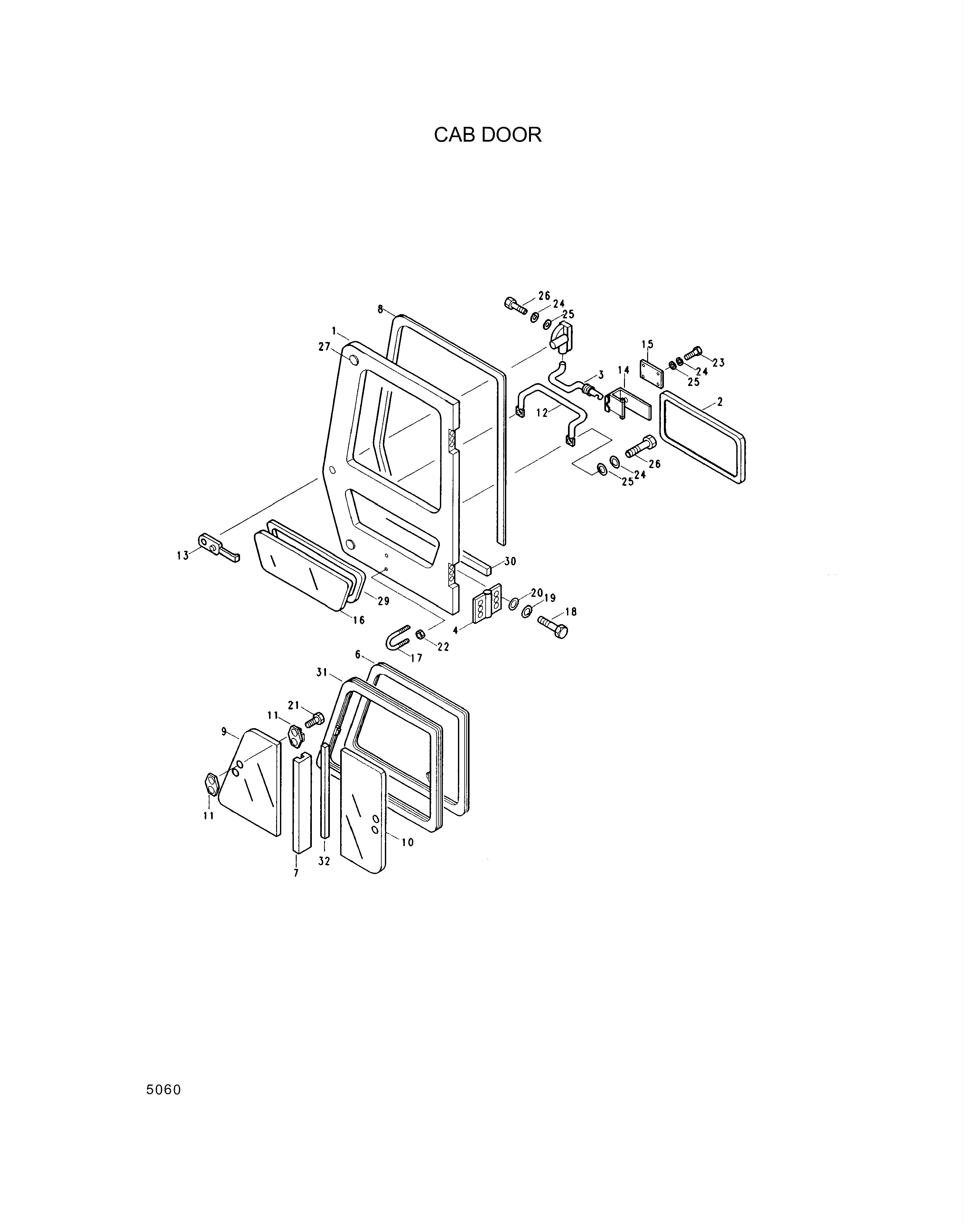drawing for Hyundai Construction Equipment S161-040152 - BOLT-CROSS RD (figure 4)