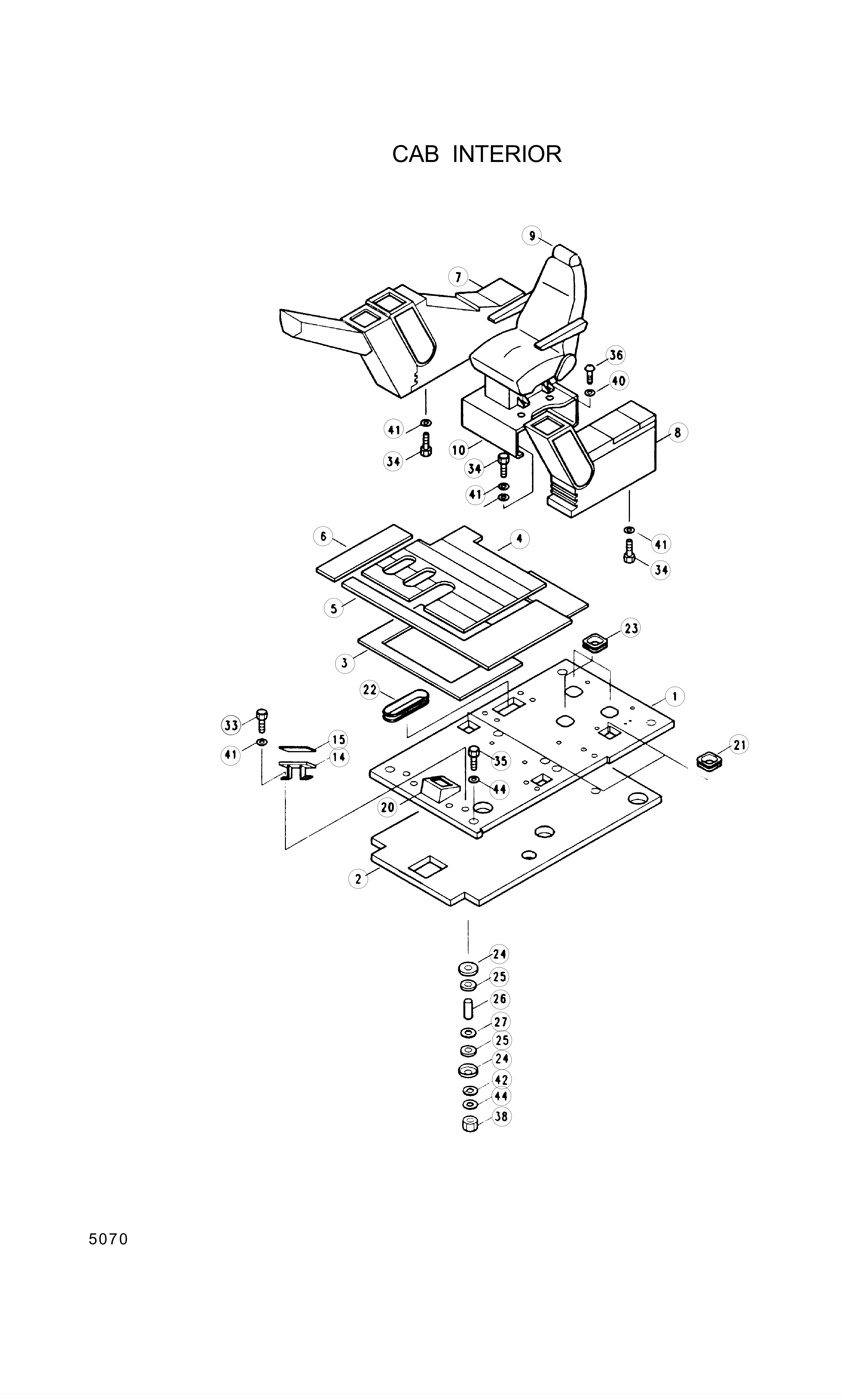drawing for Hyundai Construction Equipment S403-202006 - WASHER-PLAIN (figure 2)