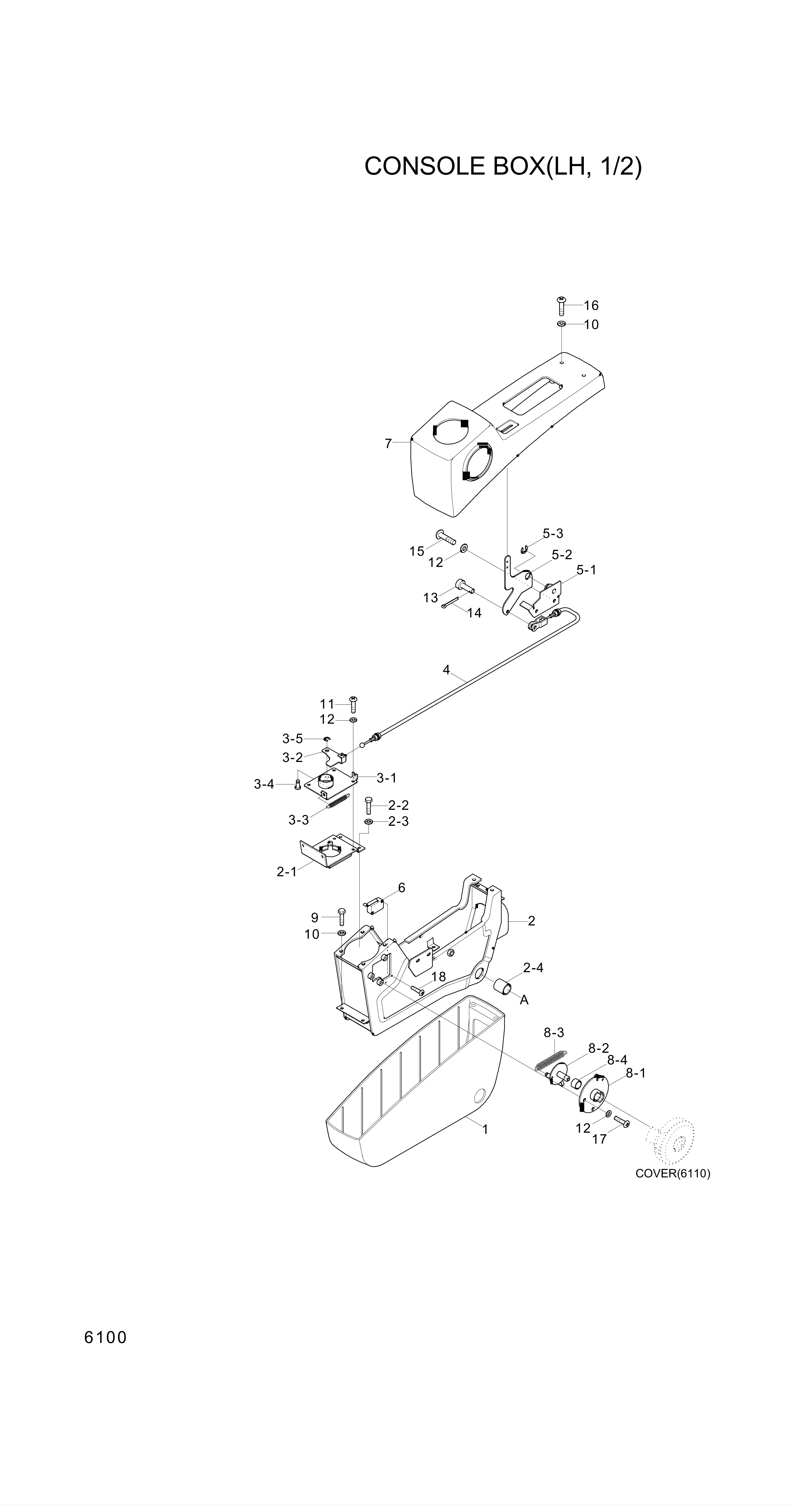 drawing for Hyundai Construction Equipment P560-100006 - RING-RETAINER E (figure 5)