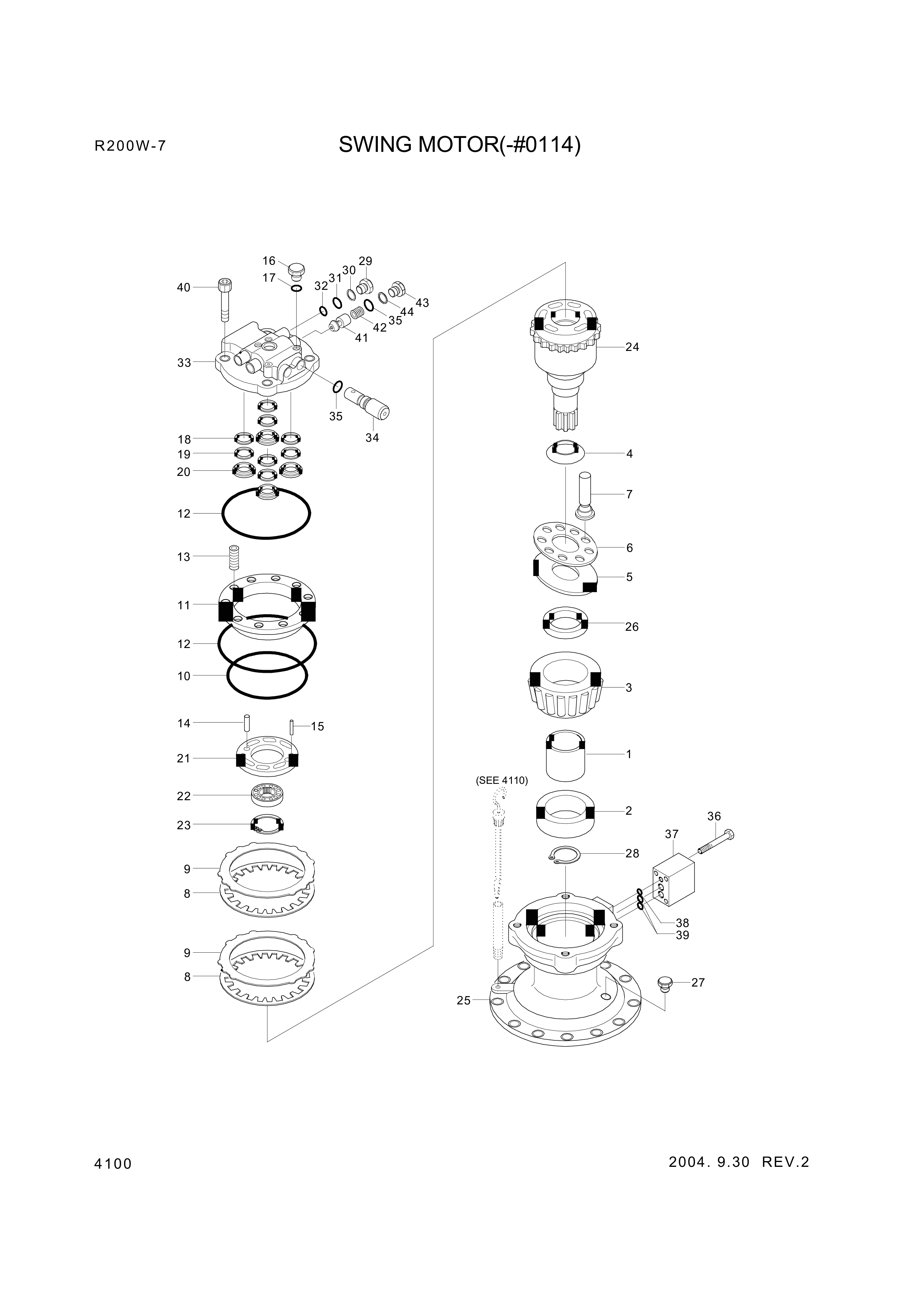 drawing for Hyundai Construction Equipment 3537-194-220K40 - RELIEF V/V (figure 5)