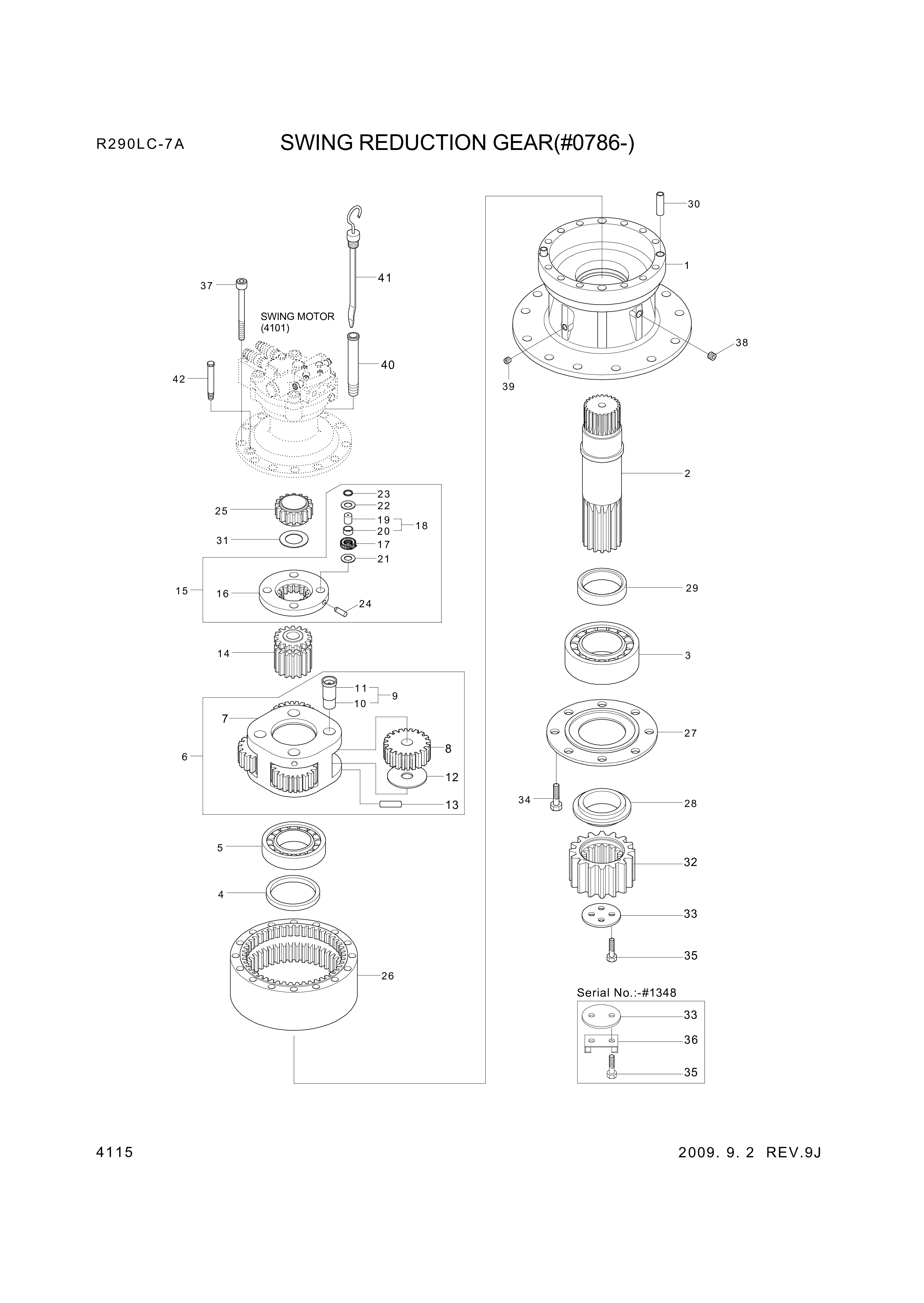 drawing for Hyundai Construction Equipment XKAQ-00429 - CARRIER ASSY-2ND (figure 5)