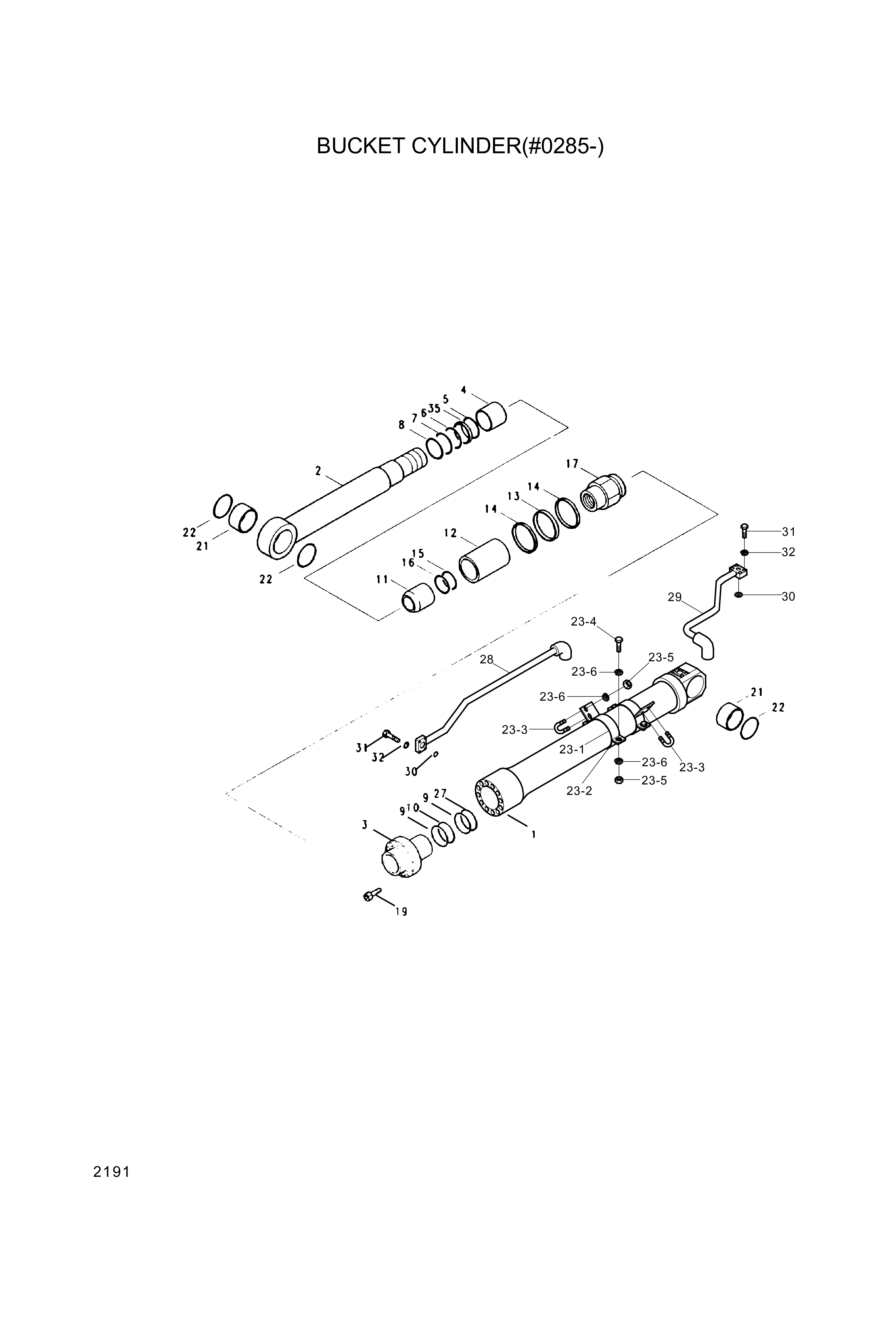 drawing for Hyundai Construction Equipment S011-100302 - BOLT-HEX