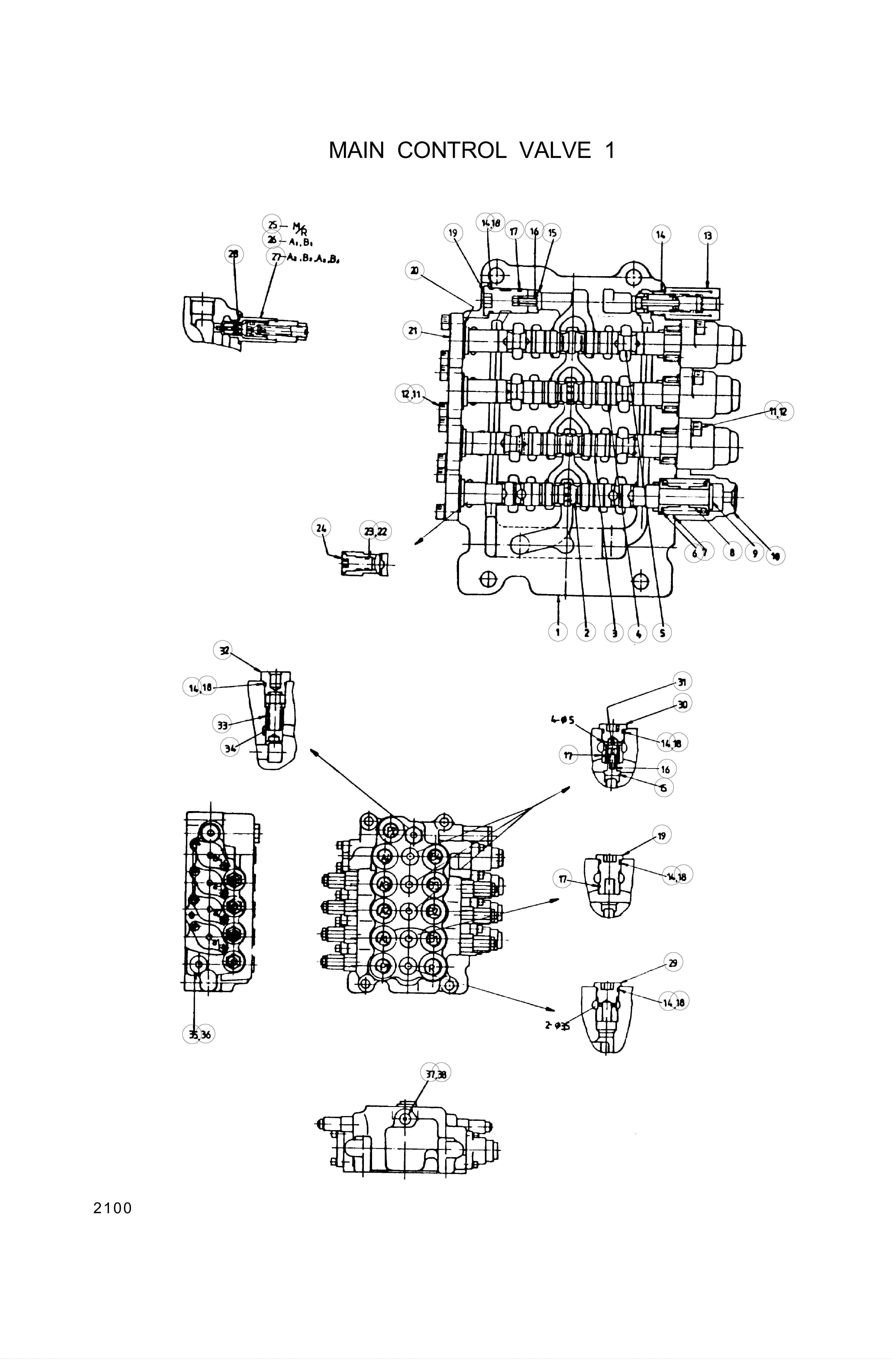 drawing for Hyundai Construction Equipment XJCK-00009 - O-RING (figure 1)