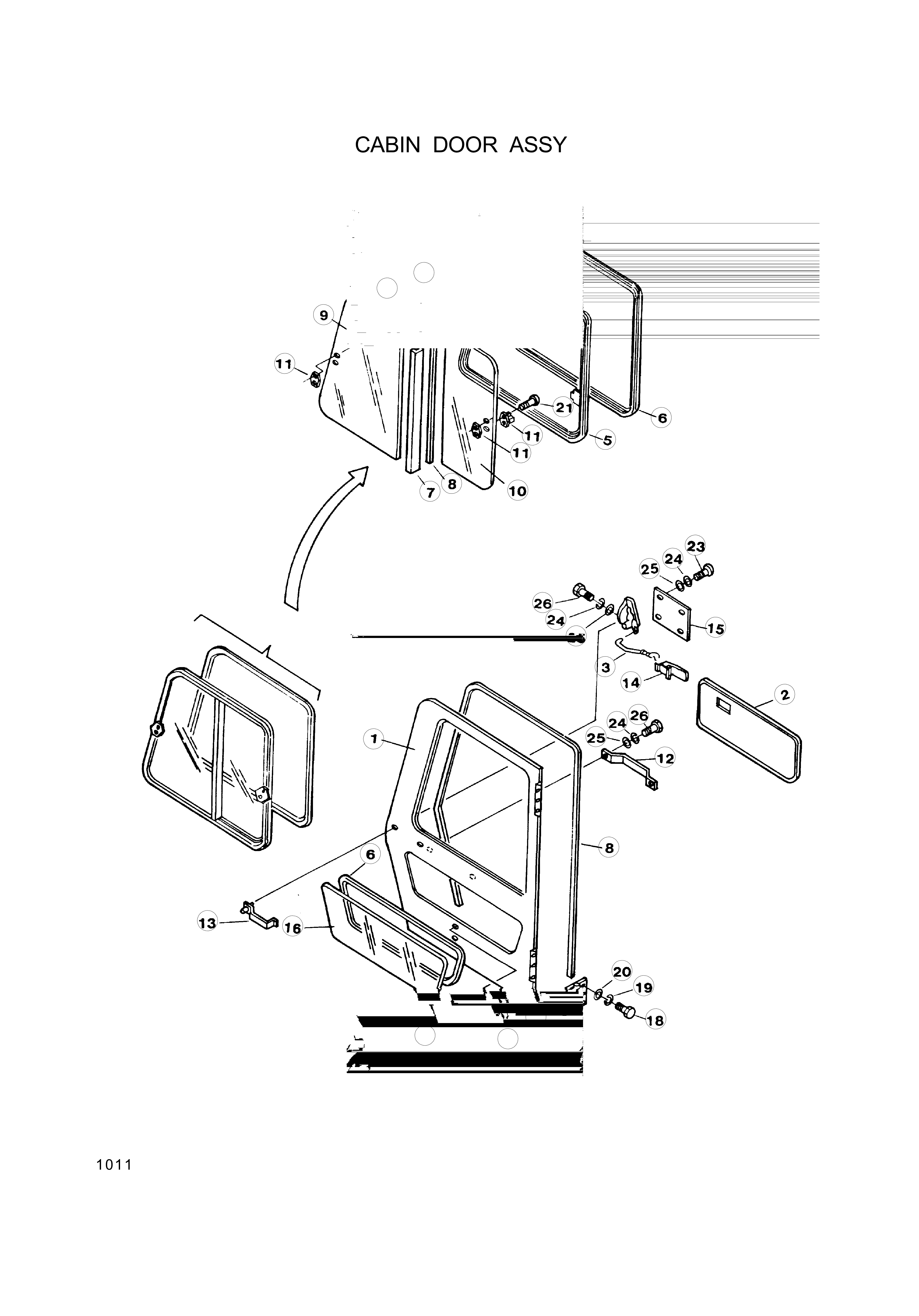 drawing for Hyundai Construction Equipment S402-062002 - WASHER-PLAIN (figure 1)