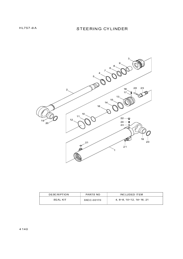 drawing for Hyundai Construction Equipment 5415-43032 - PLUG-SOCKET (figure 1)