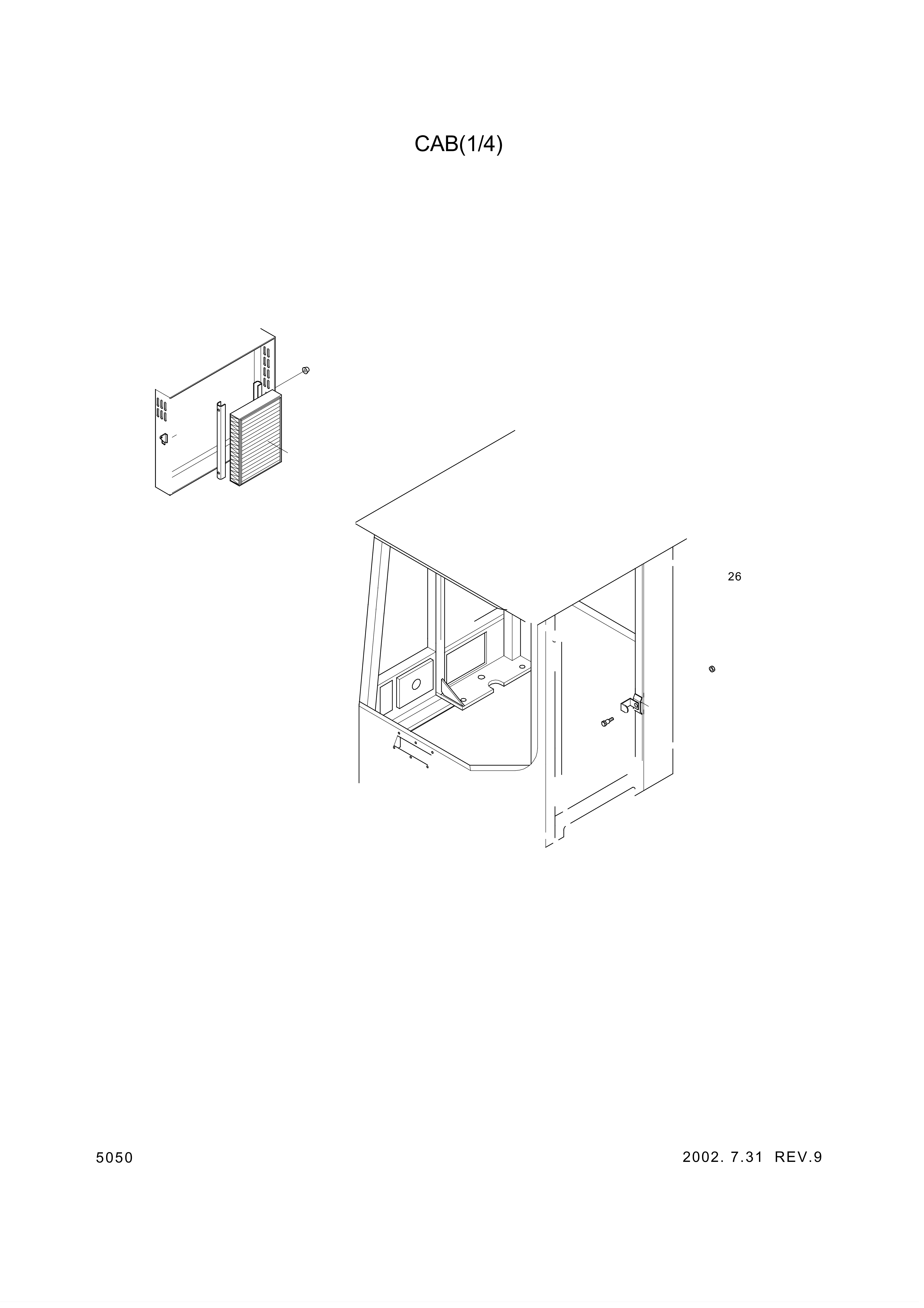 drawing for Hyundai Construction Equipment S175-050106 - BOLT-SOCKET (figure 4)
