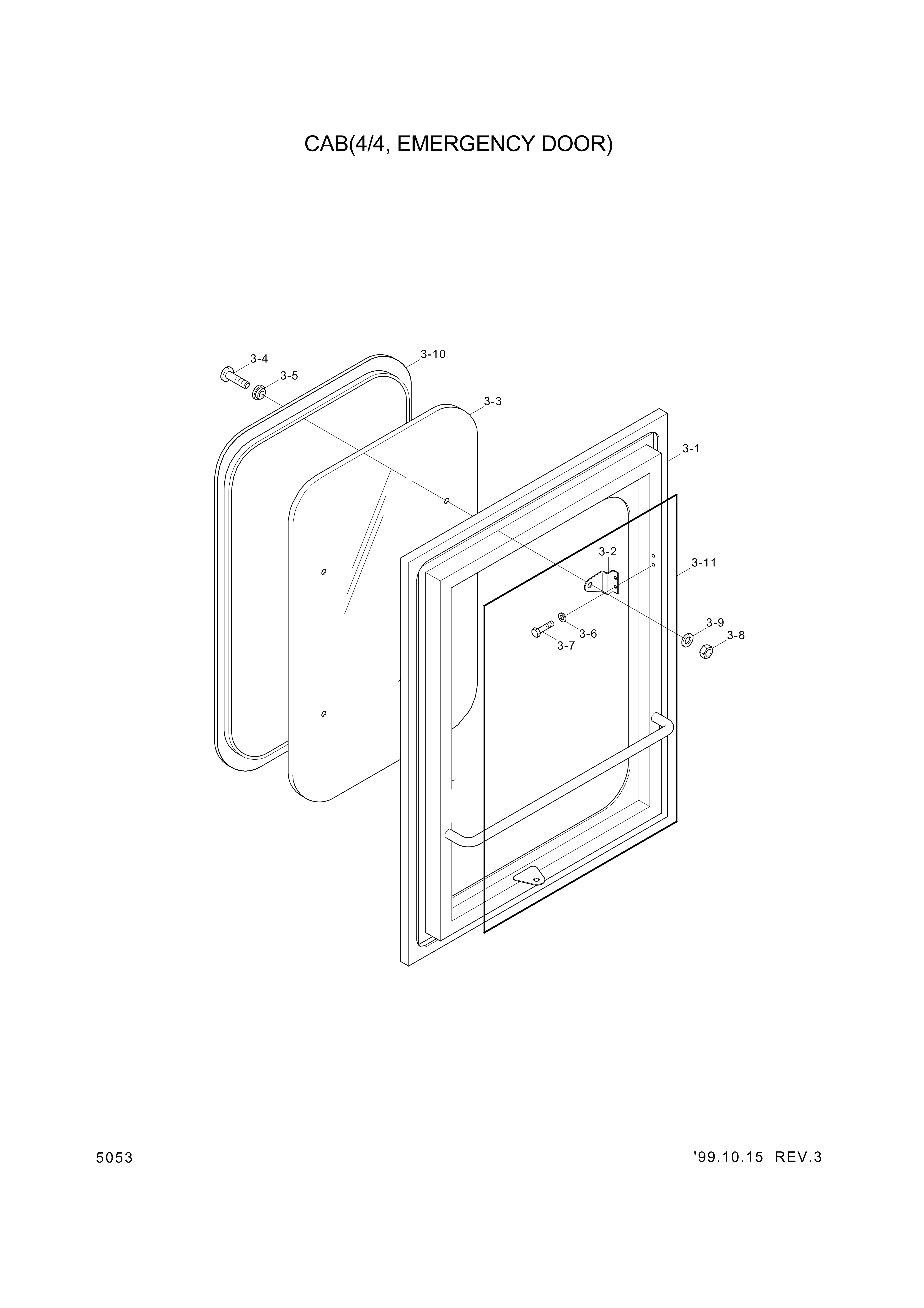 drawing for Hyundai Construction Equipment S401-102006 - WASHER-PLAIN (figure 4)