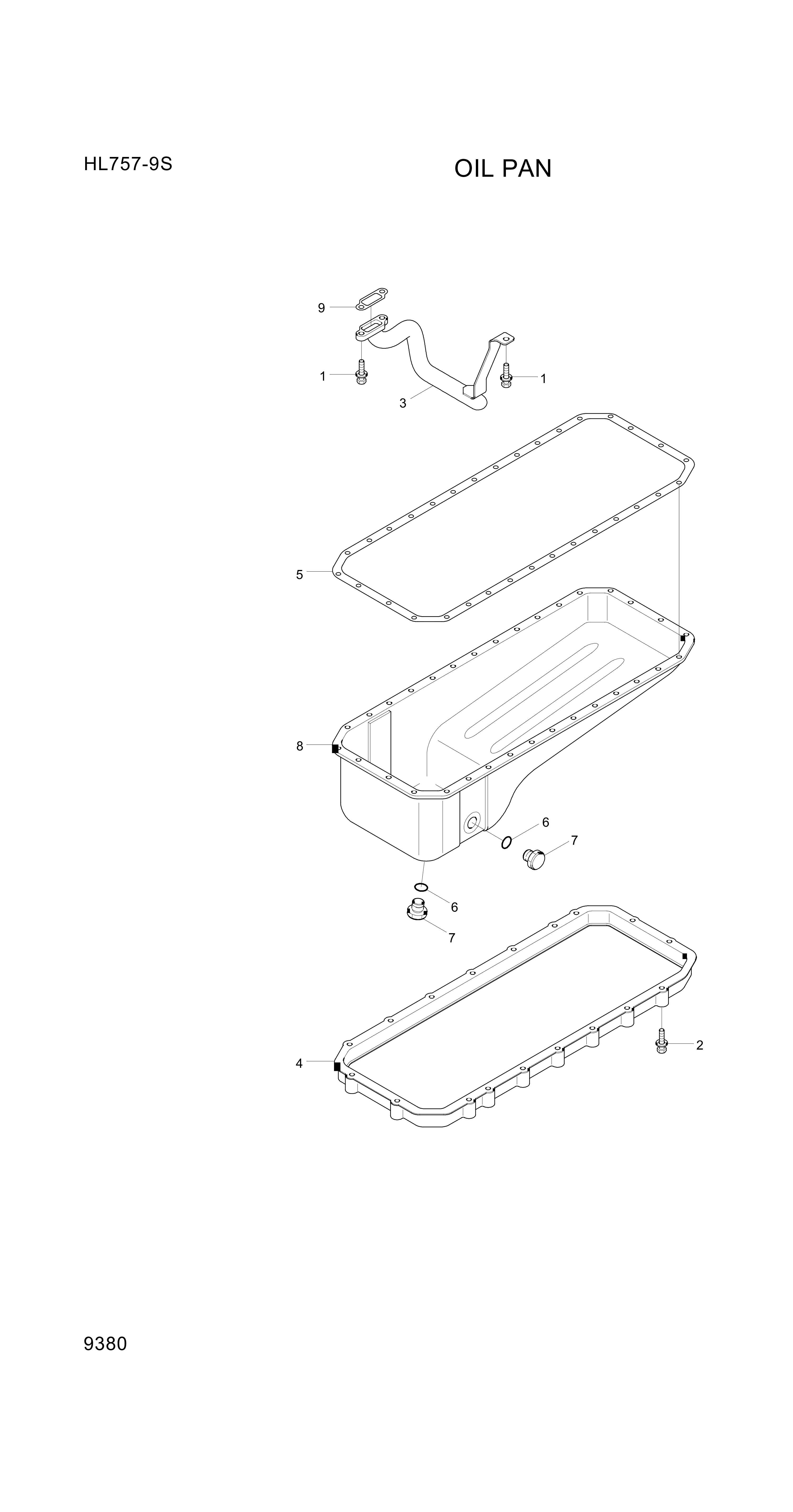 drawing for Hyundai Construction Equipment YUBP-05054 - PLUG-THREAD (figure 5)