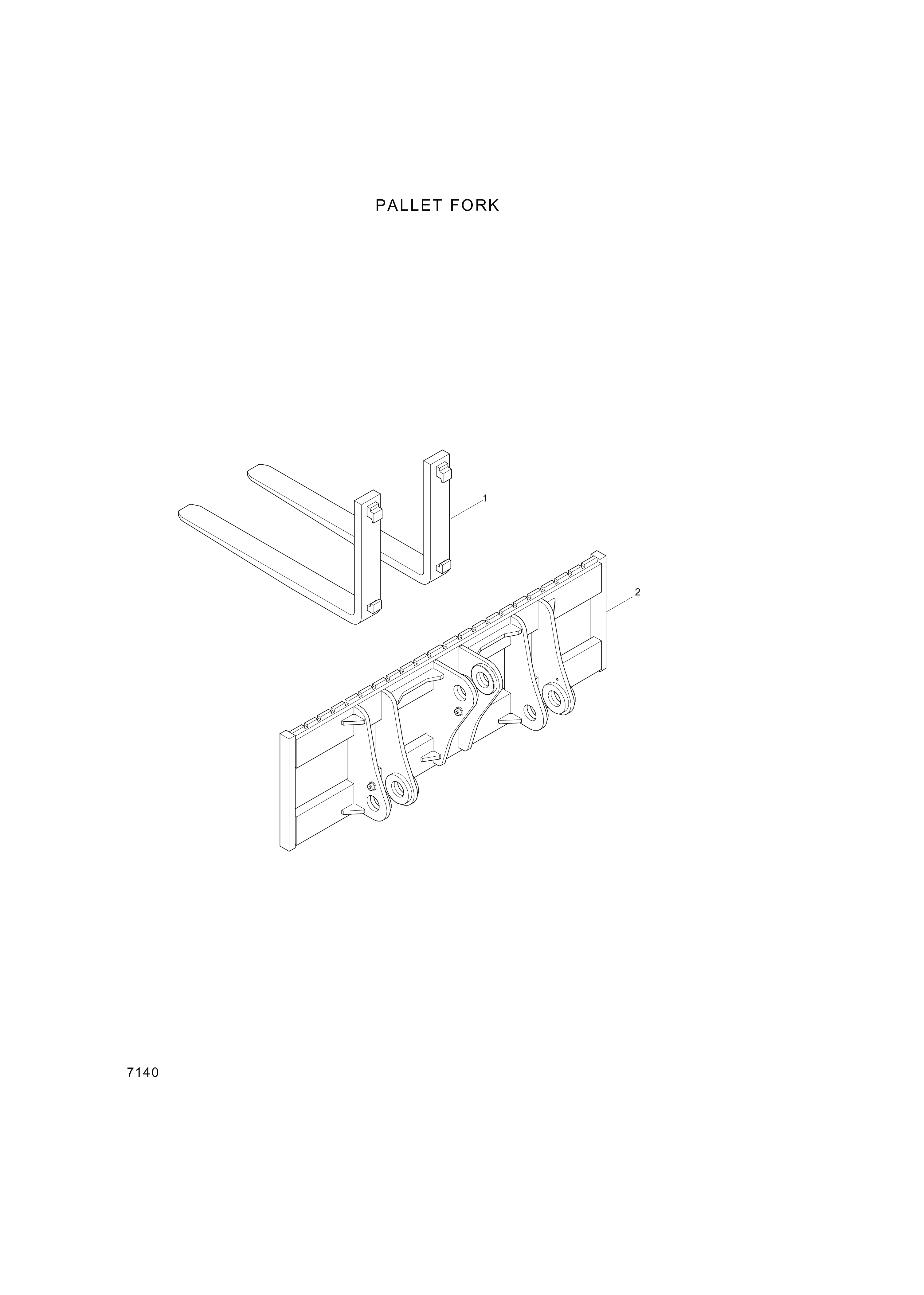 drawing for Hyundai Construction Equipment 61LD-80010 - CARRIAGE
